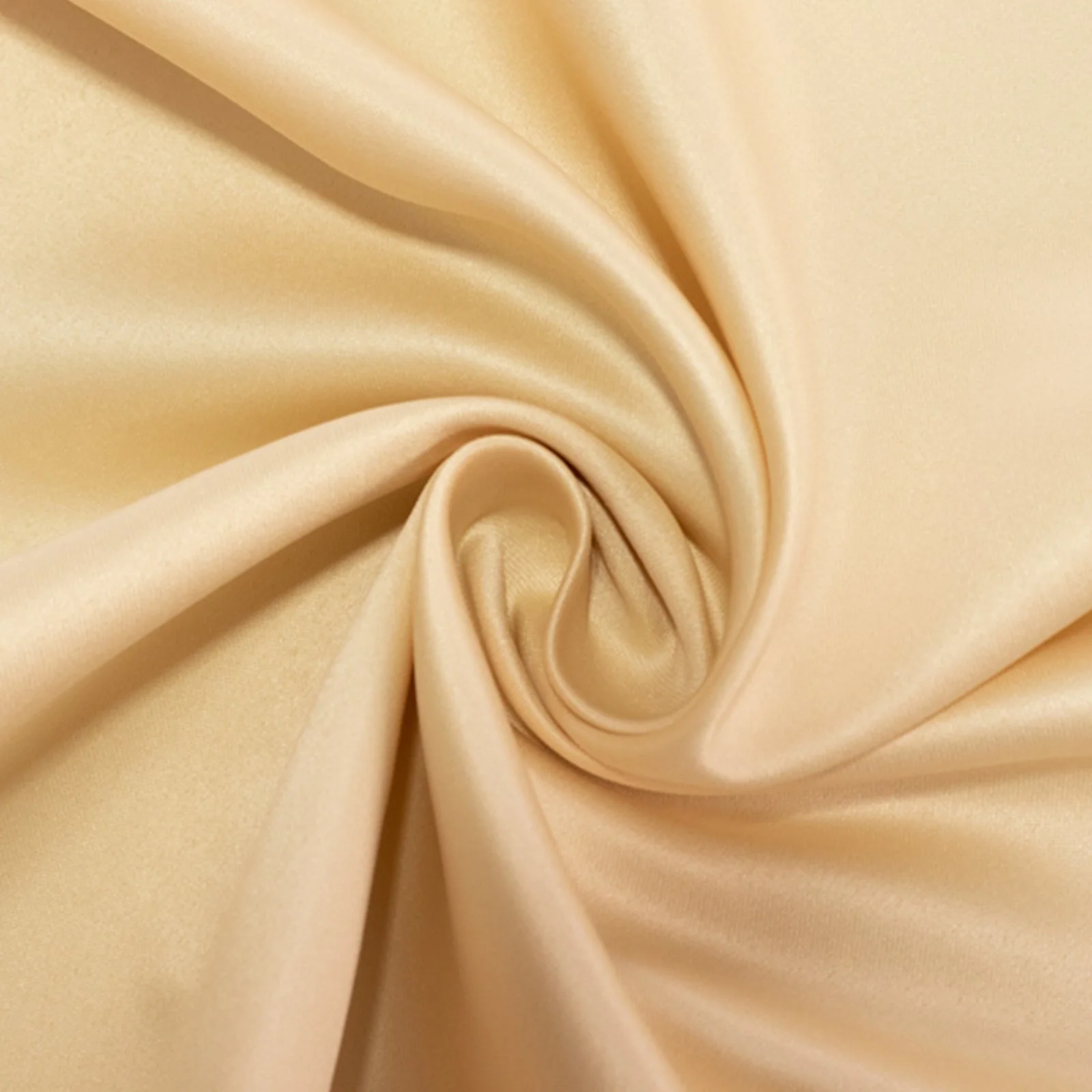 Lamour Satin Rectangle Tablecloth 60"x126" Beige - Fade & Wrinkle-Resistant Table Cover - Image 7
