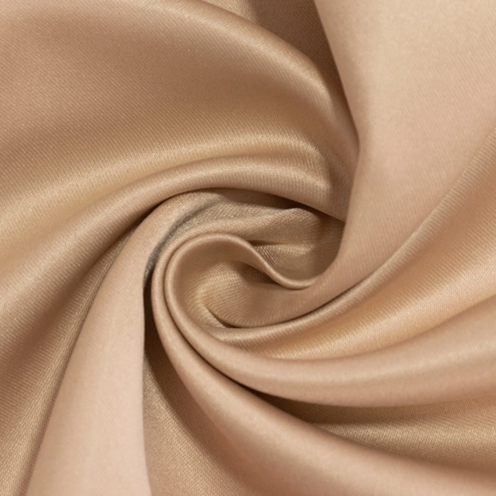 Lamour Satin Rectangle Tablecloth 90"x156" Nude - Soft Sheen Seamless Table Cover - Image 8