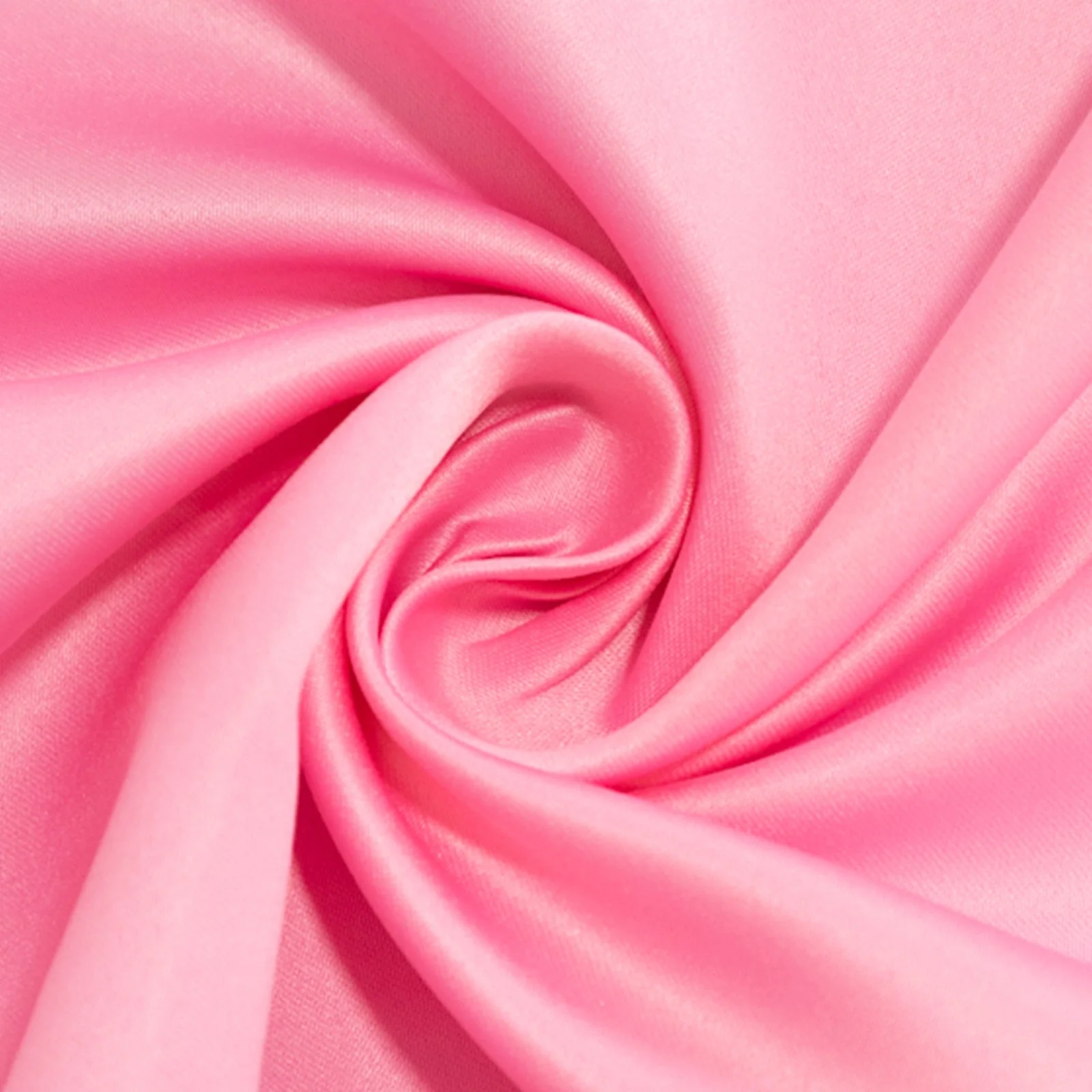 Lamour Satin Rectangle Tablecloth 90"x156" Pink - Soft Sheen Seamless Table Cover - Image 8