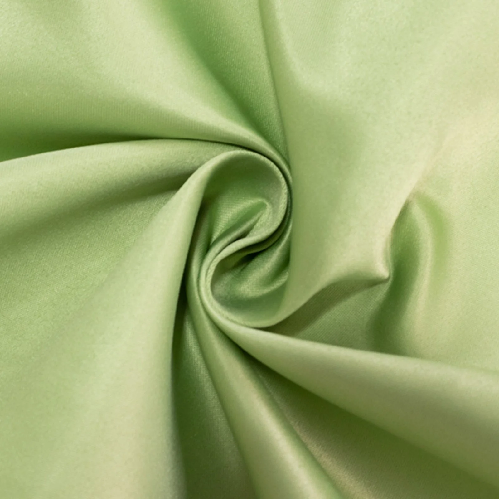 Lamour Satin Rectangle Tablecloth 90"x156" Sage Green - Soft Sheen Seamless Table Cover - Image 6