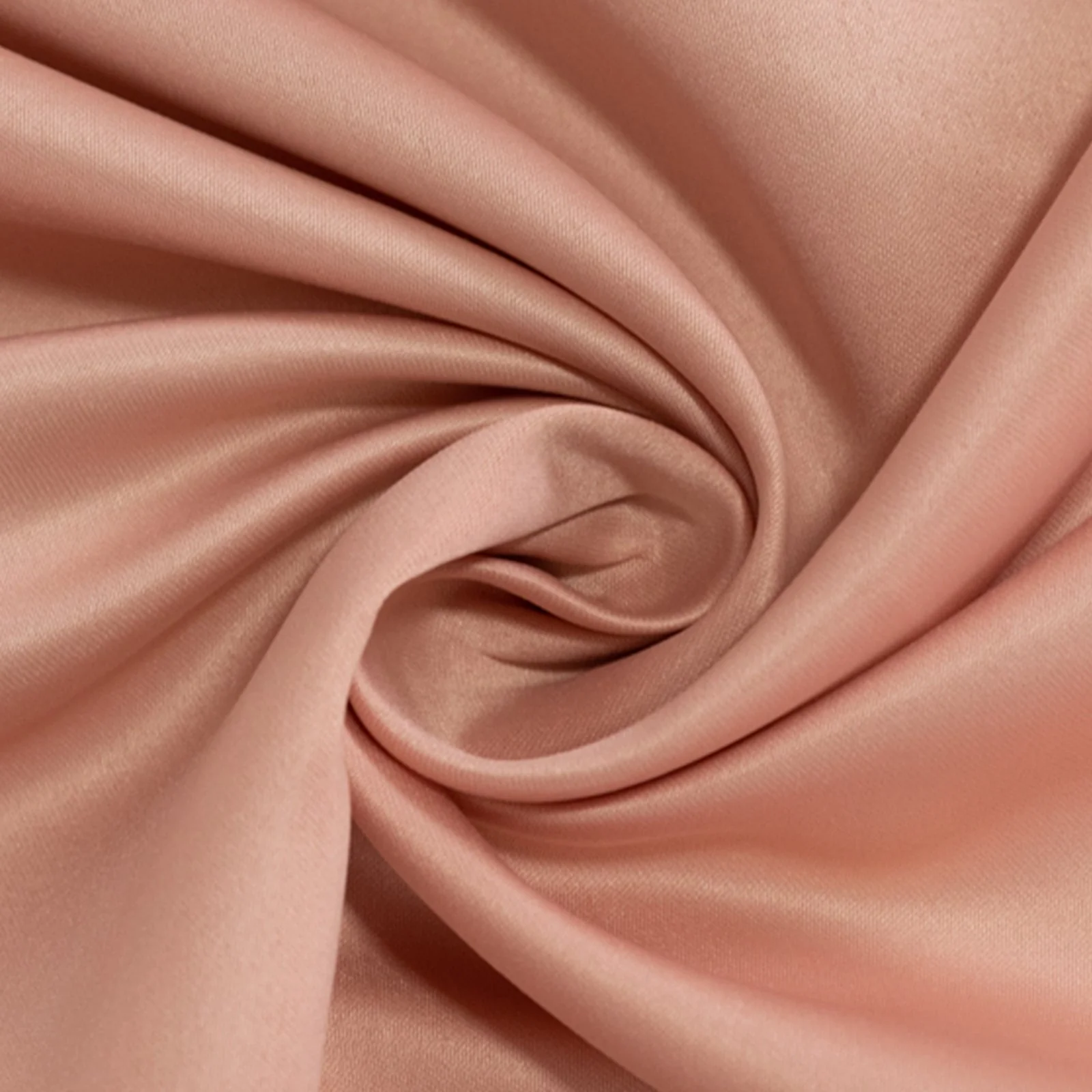 Lamour Satin Round Tablecloth 120" Dusty Rose - Seamless Table Cover - Image 8