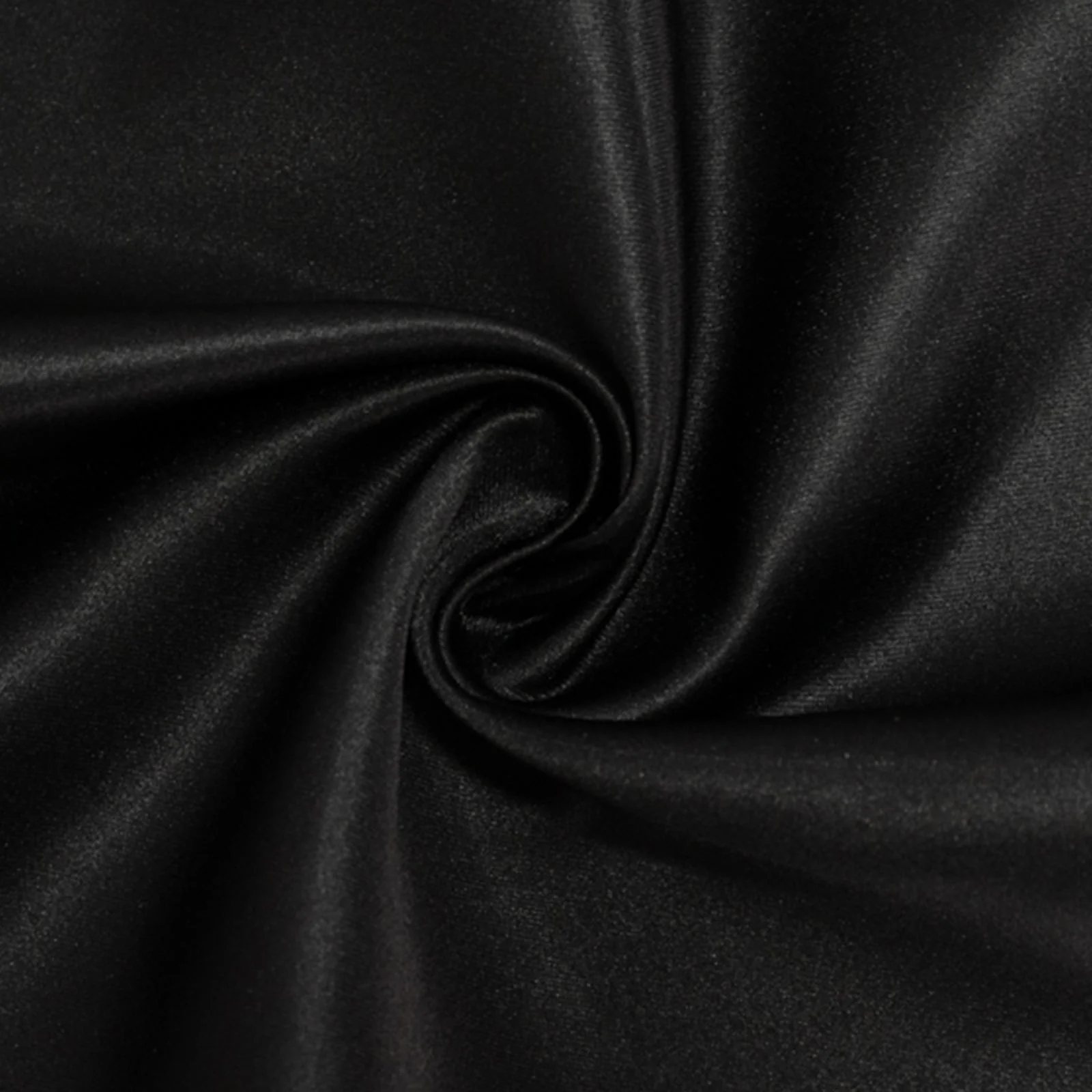 Lamour Satin Square Table Overlay 54"x54" Black - Classy Table Topper with Soft Tempered Sheen for Upscale Occasions - Image 6