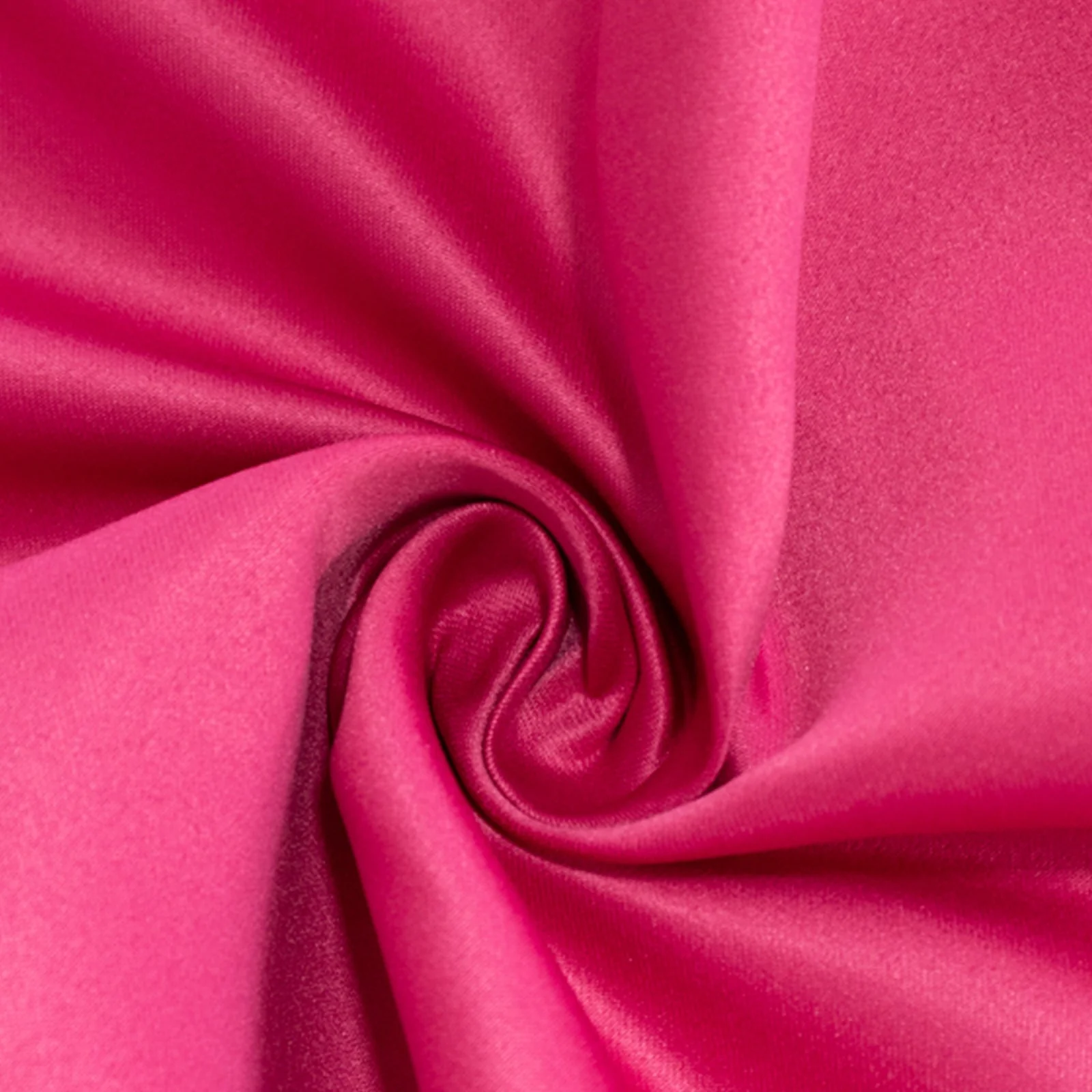 Lamour Satin Square Table Overlay 54"x54" Fuchsia - Soft Tempered Sheen Table Topper - Image 6