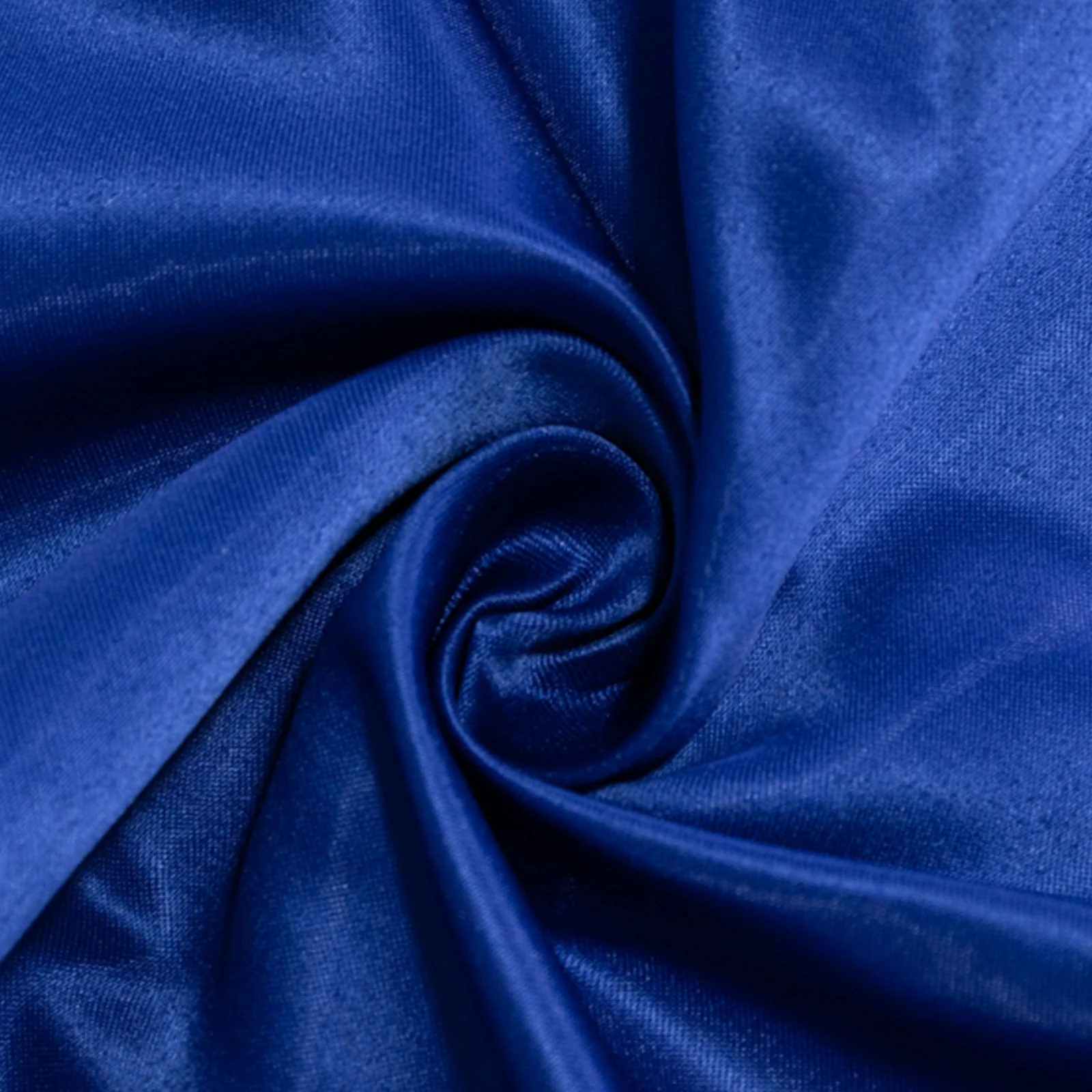 Lamour Satin Square Table Overlay 54"x54" Royal Blue - Soft Tempered Sheen Table Topper - Image 6