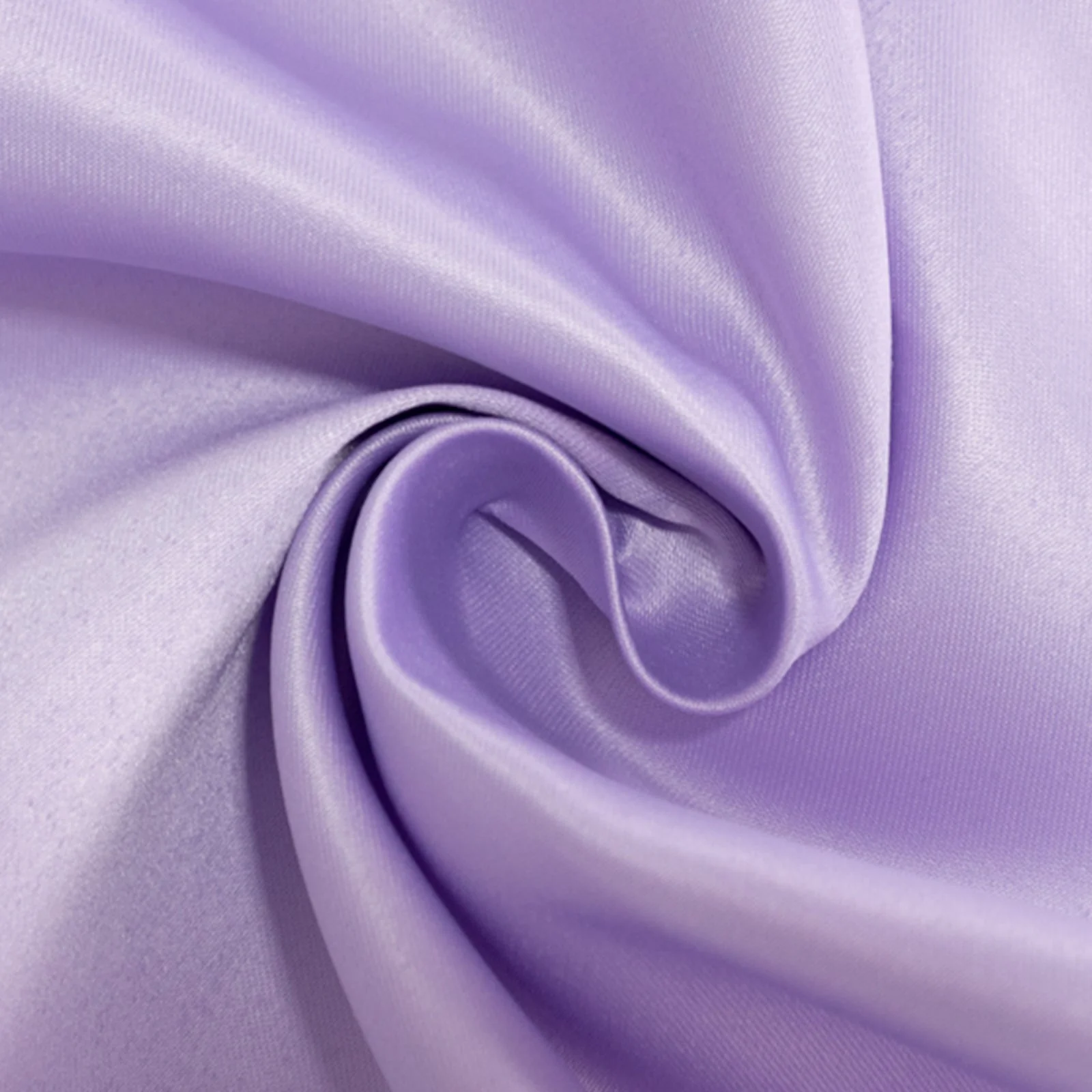 Lamour Satin Square Tablecloth 54"x54" Lavender Lilac - Classy Silk-Like Table Cover - Image 6