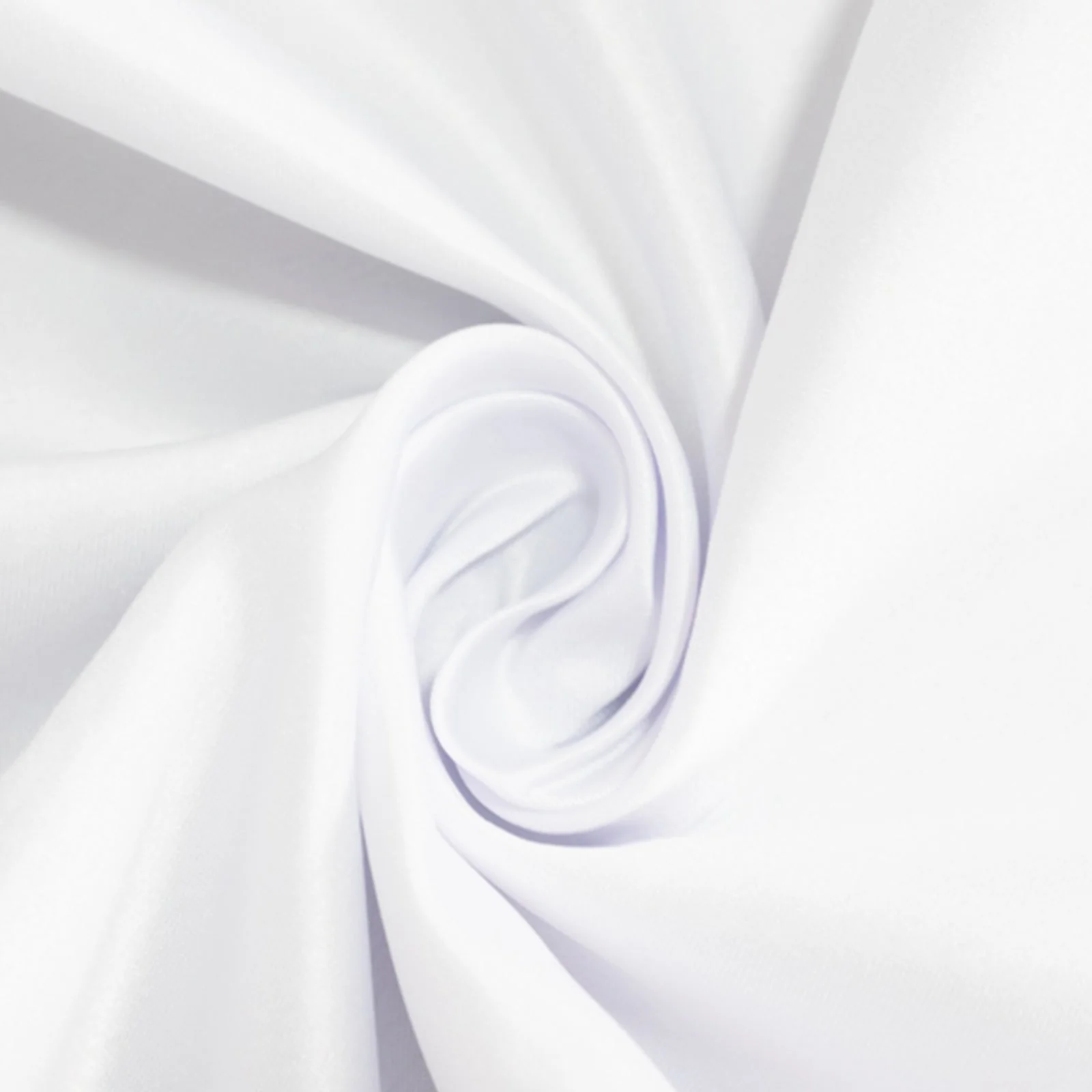 Lamour Satin Table Overlay 72"x72" White with Smooth Finish - Perfect for Wedding Receptions - Image 8