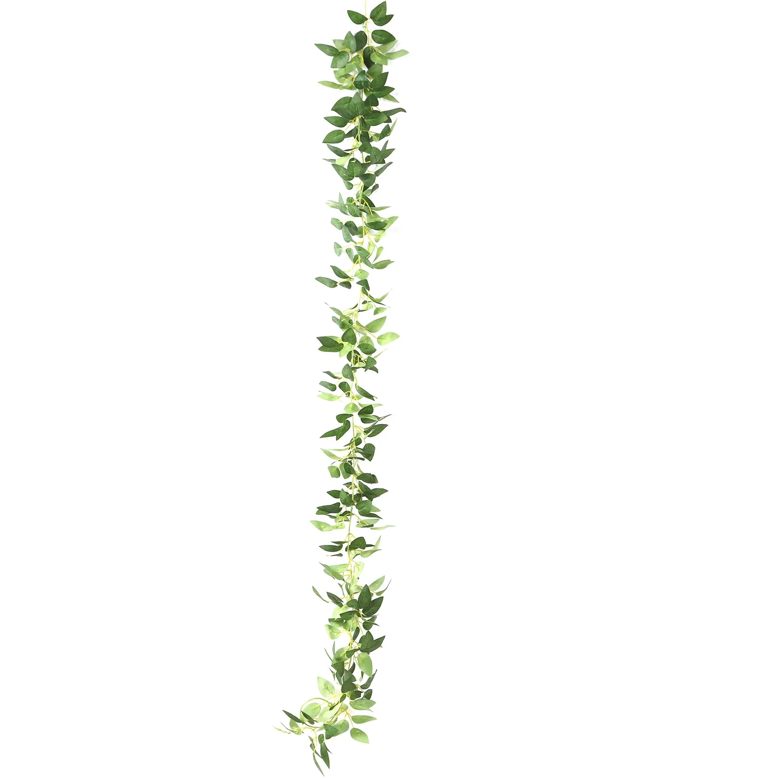 Lighted Rose Leaf Vine, 6ft Artificial Greenery Garland String Lights for Home & Wedding Decor - Image 10