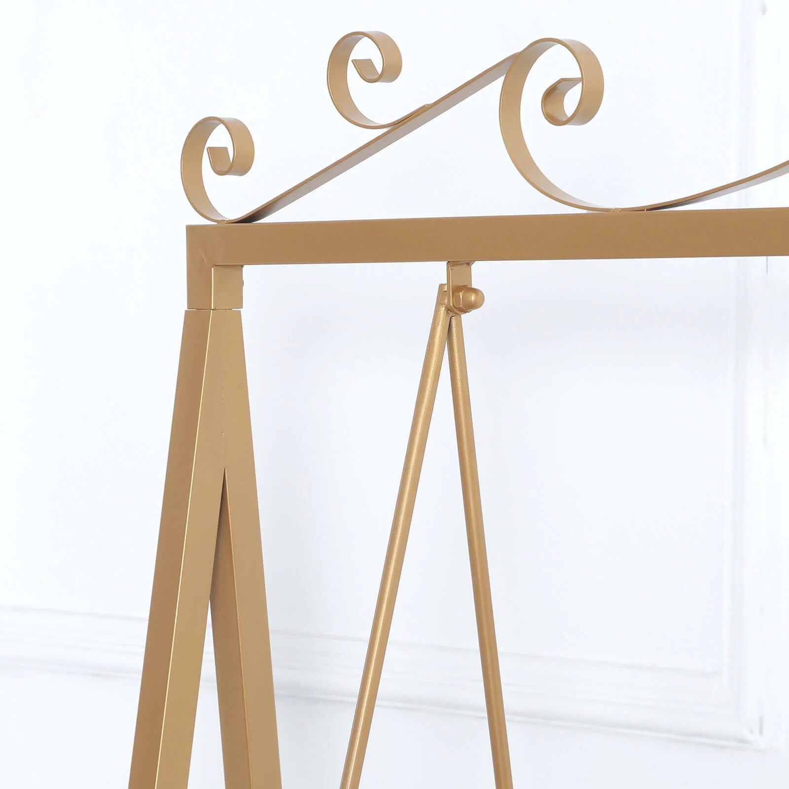 Metal Floor Swing Cake Stand 6ft Gold - Unique Hanging Dessert Display Serving Station for Stylish Celebrations - Image 5