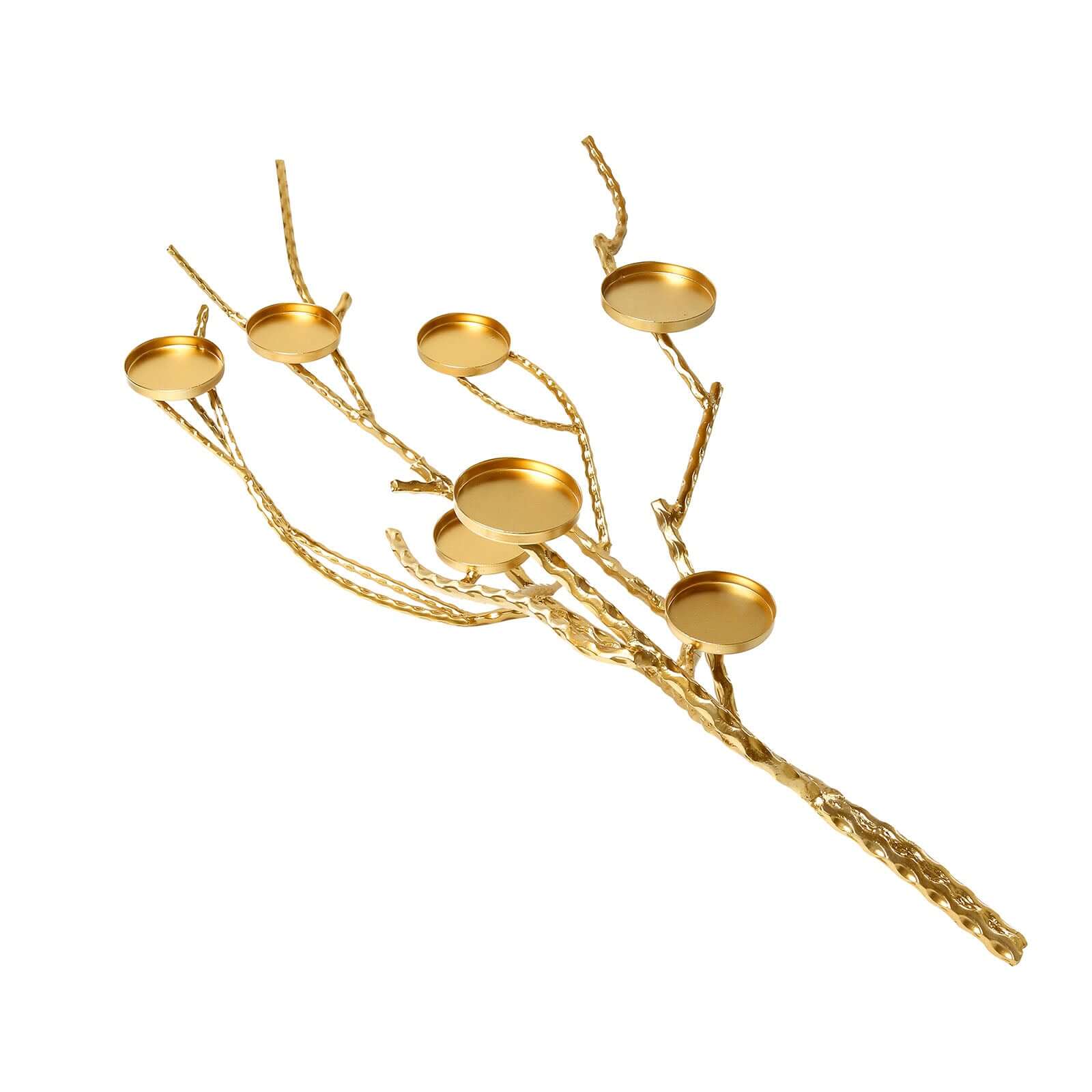 Metal Gold Manzanita Tree Branch Candelabra Candle Holder Stand 3ft - Twig Branch Design Table Centerpiece - Image 7