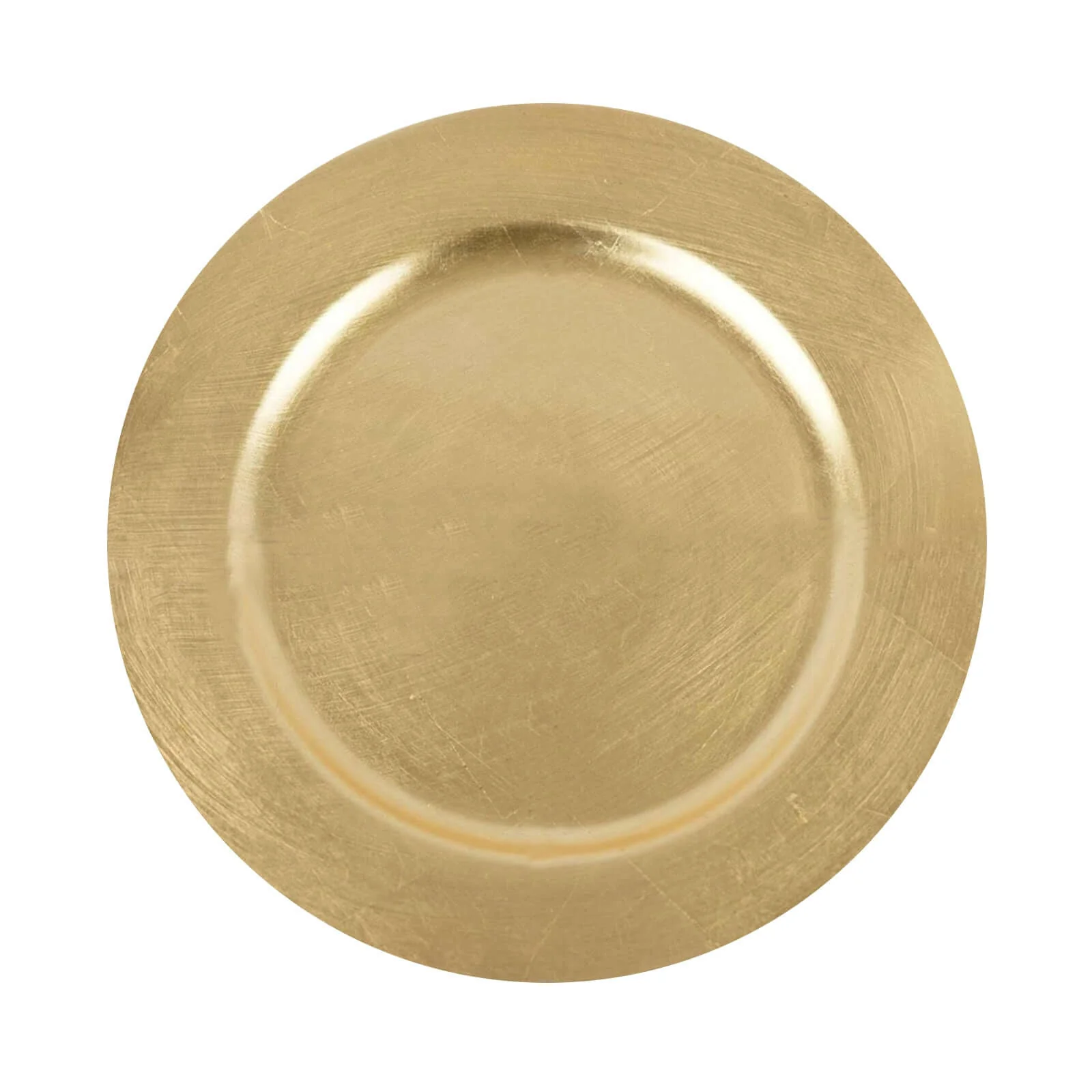 6-Pack Acrylic Plastic Charger Plates 13" Round Metallic Gold - Dinner Party Decor Charger Tableware - Image 6
