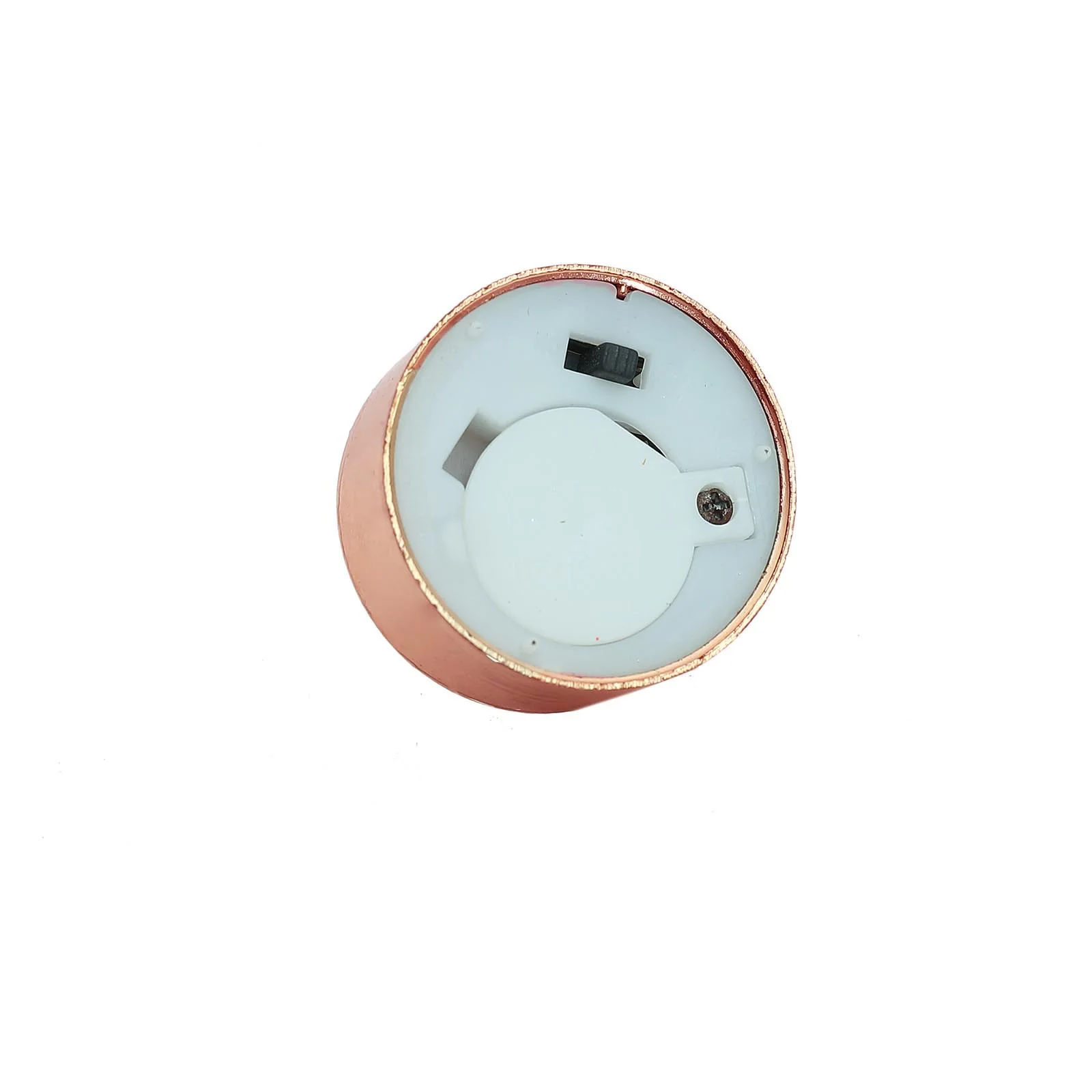 12-Pack LED Tealight Candles Metallic Rose Gold Design - Flameless Reusable Battery Operated Lighting - Image 15