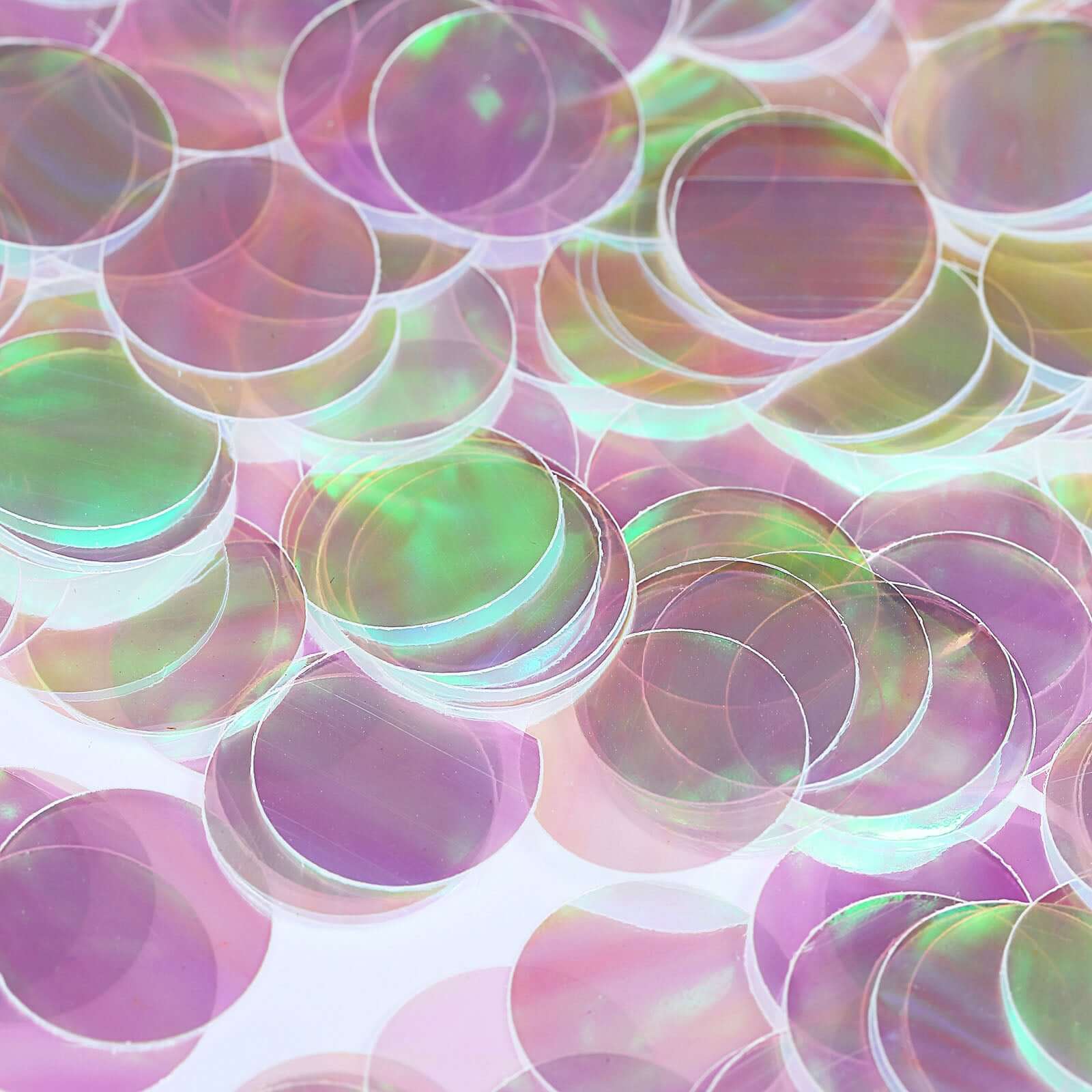 Metallic Round Party Confetti 18G Bag Iridescent Foil - Balloon Table Confetti Glitter Dots for Festive Weddings Baby Bridal Showers & Events - Image 10
