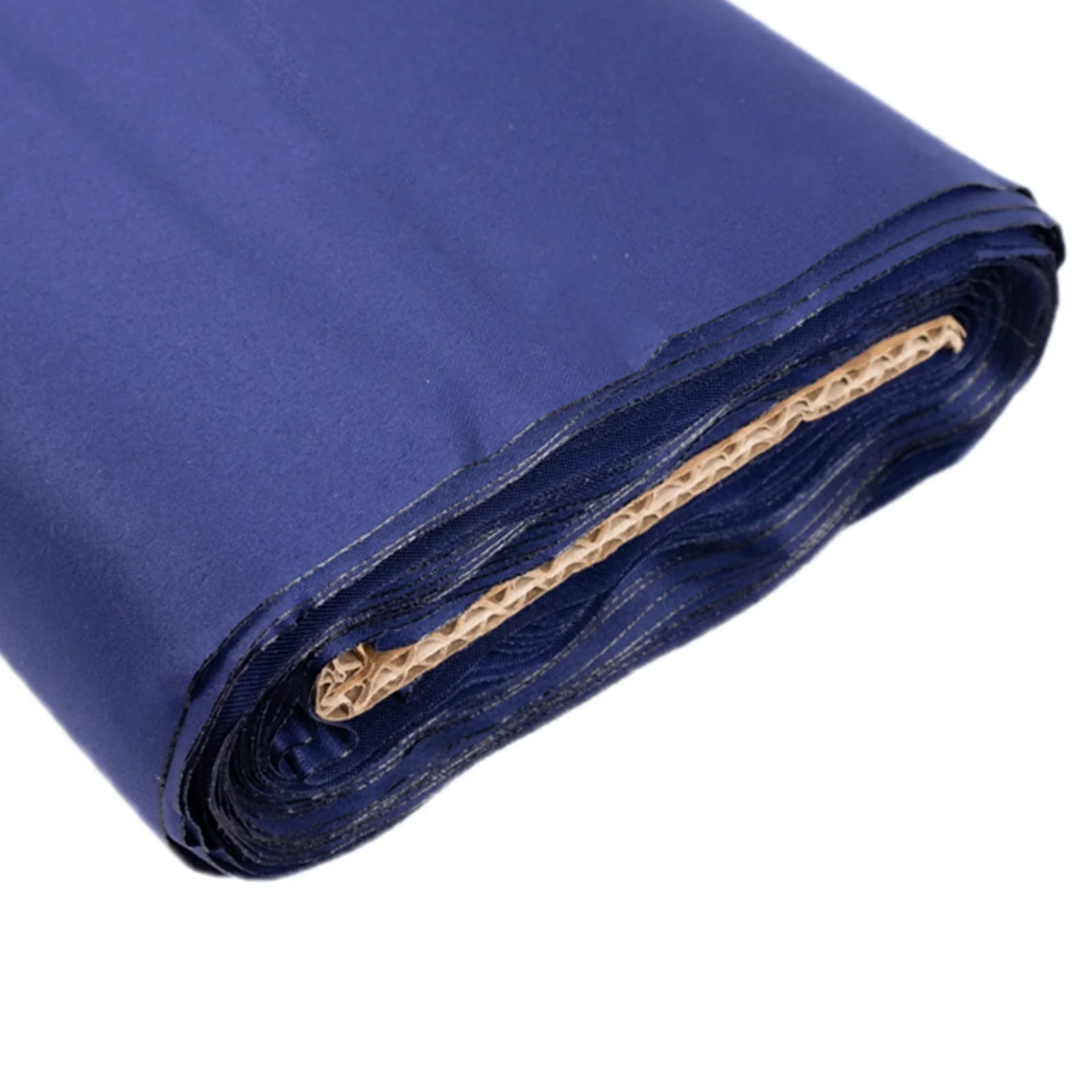 Navy Blue Lamour Satin Fabric Bolt, Heavy Matte Satin Fabric By The Yard - 54"x10 Yards - Image 3