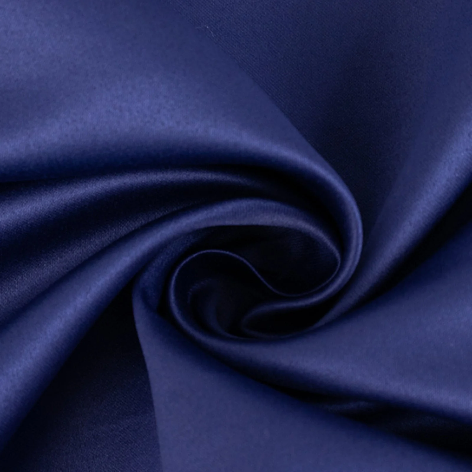 Navy Blue Lamour Satin Fabric Bolt, Heavy Matte Satin Fabric By The Yard - 54"x10 Yards - Image 8