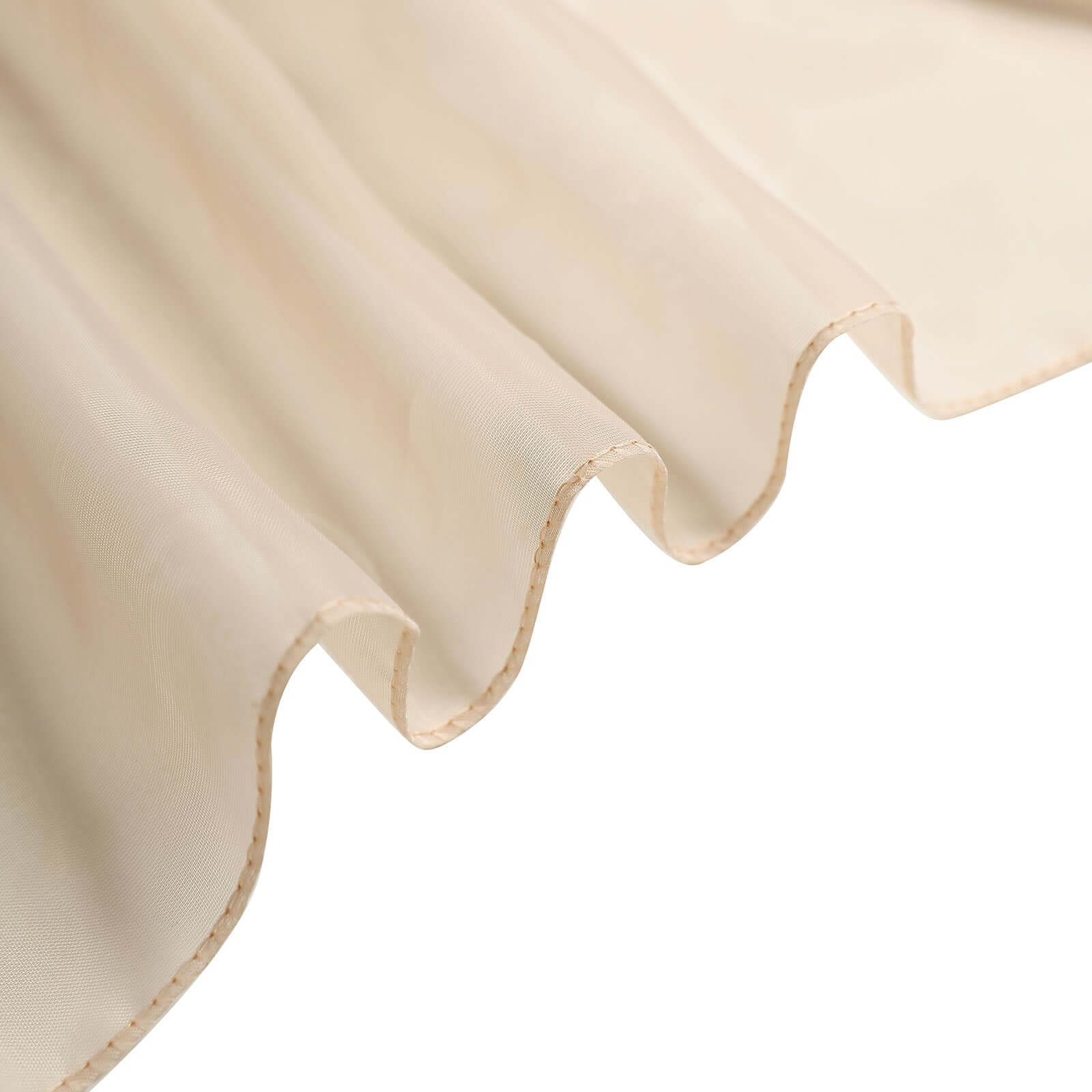 Nude Sheer Organza Wedding Arch Draping Fabric, Long Curtain Backdrop Window Scarf Valance 18ft - Image 9