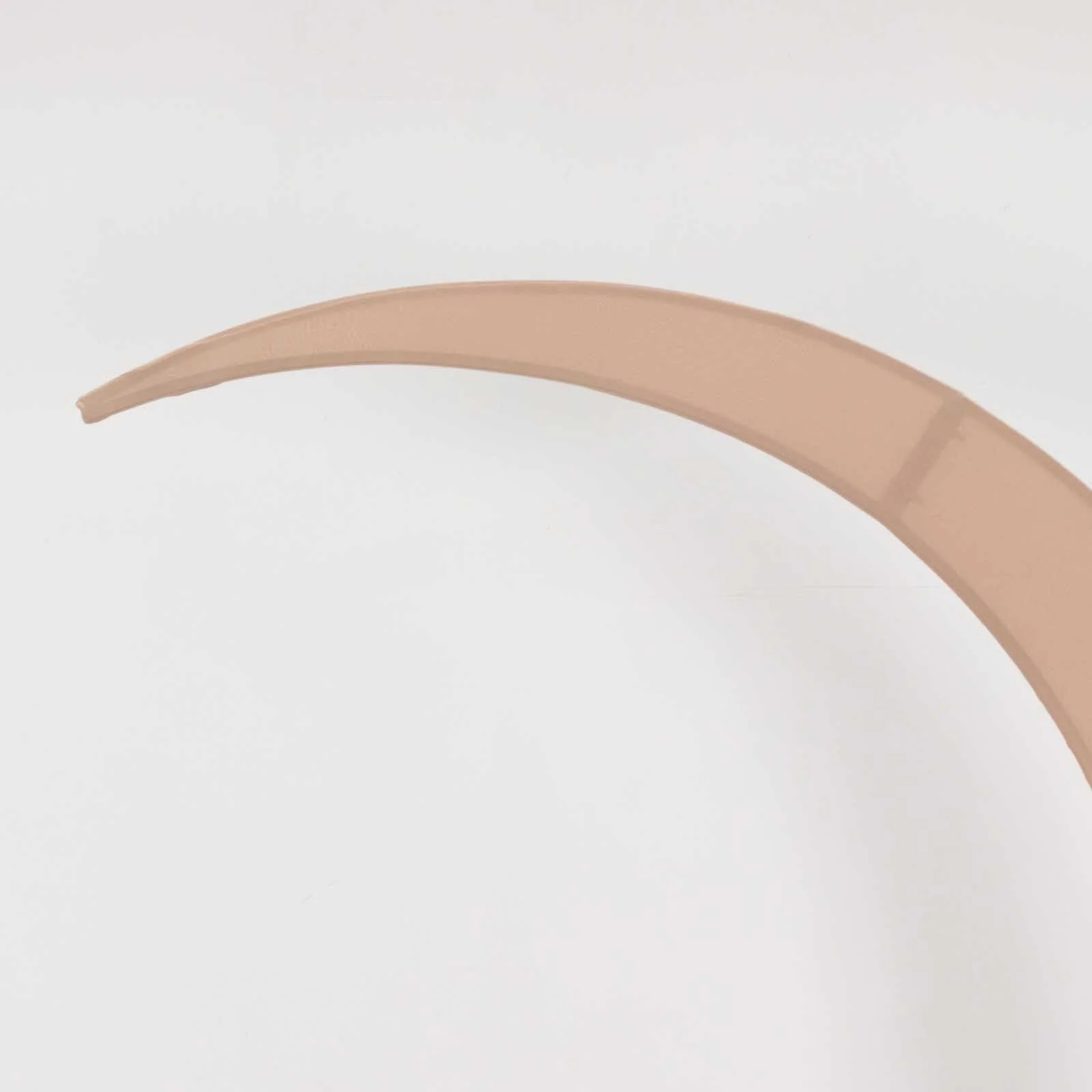 Nude Spandex Crescent Moon Chiara Backdrop Stand Cover, Custom Fitted Wedding Arch Cover - 7.5ft - Image 8