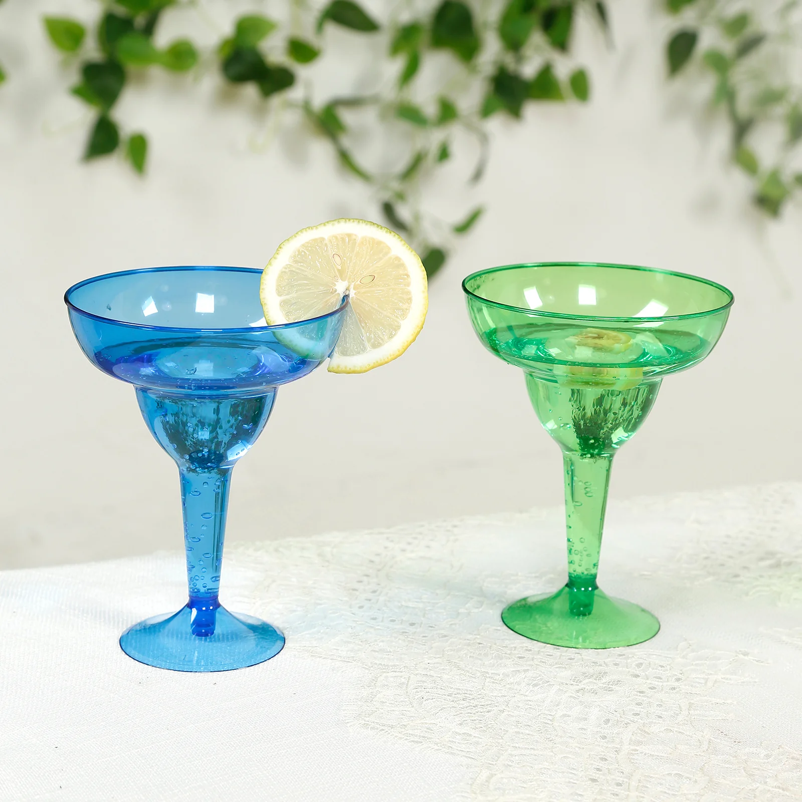 48-Pack Plastic Margarita Glasses 12oz - Assorted Colors, Reusable Cocktail Cups for Parties, Fiesta & Frozen Drinks - Image 10