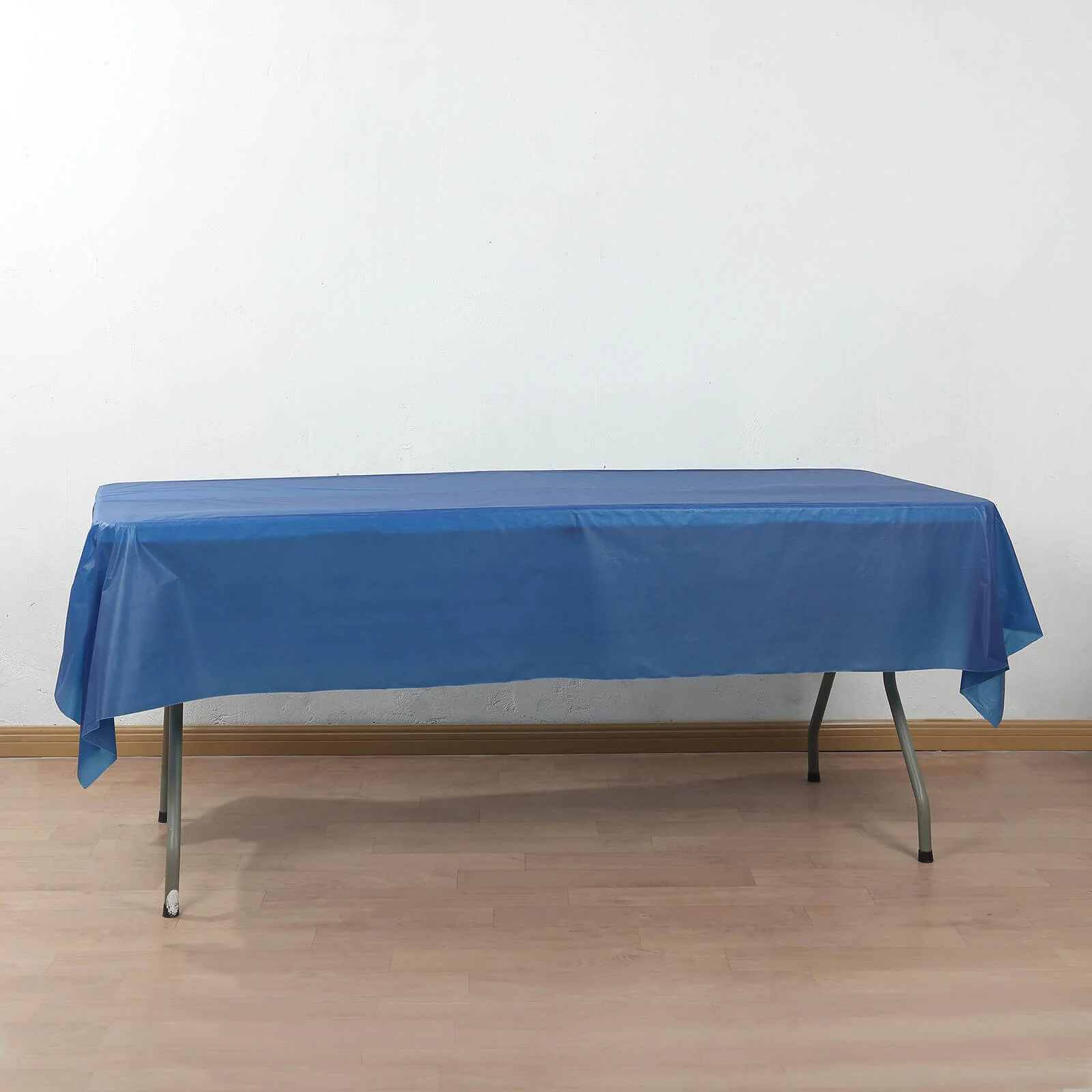 Plastic Table Cover Roll 54"x300ft Navy Blue with Slide Cutter - Cuts Up to 36 Rectangle 8ft Disposable Tablecloths - Image 5
