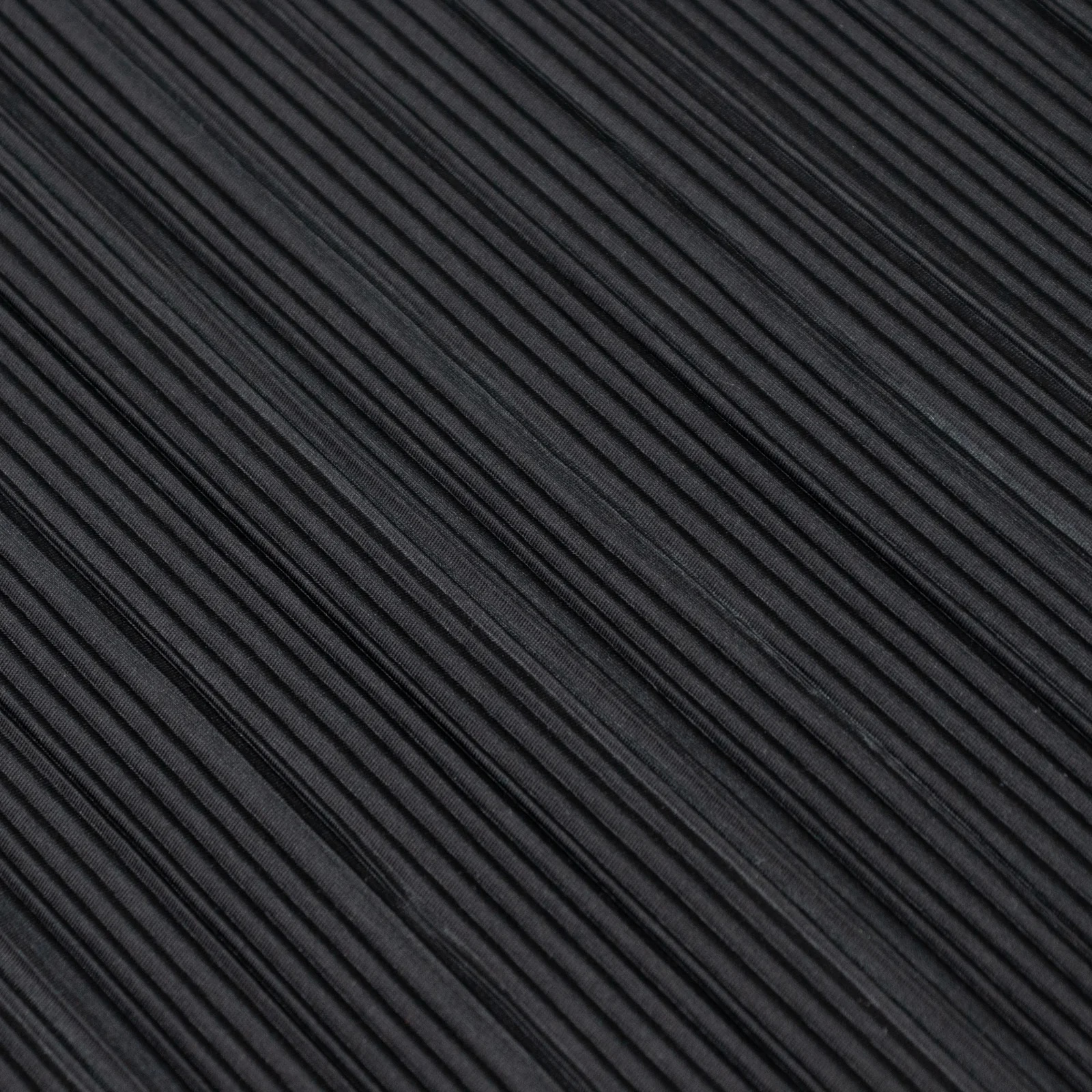Scuba Tablecloth 120" Round Black Accordion Pleated – Wrinkle Free & Stain Resistant Textured Table Linen - Image 8