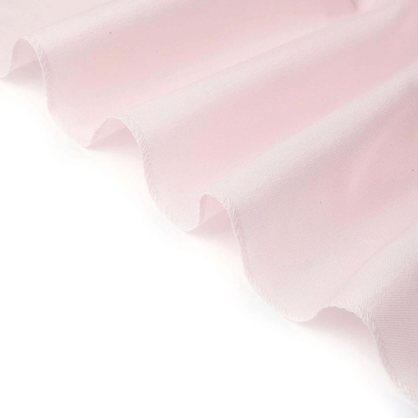 Polyester Banquet Chair Cover Blush - Reusable Stain-Resistant Slipcover - Image 15