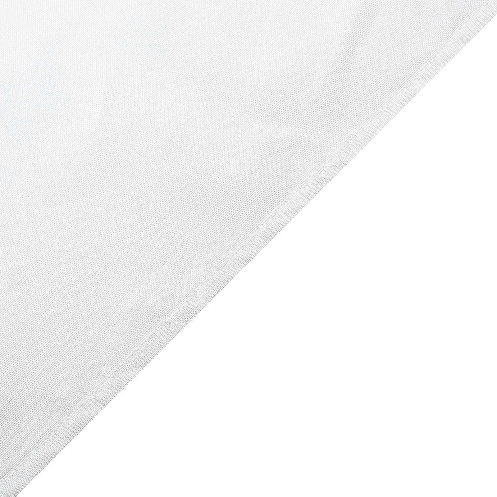 Polyester Rectangle Tablecloth 50"x120" White - Durable and Easy-to-Clean Table Cover for Banquets & Receptions - Image 7