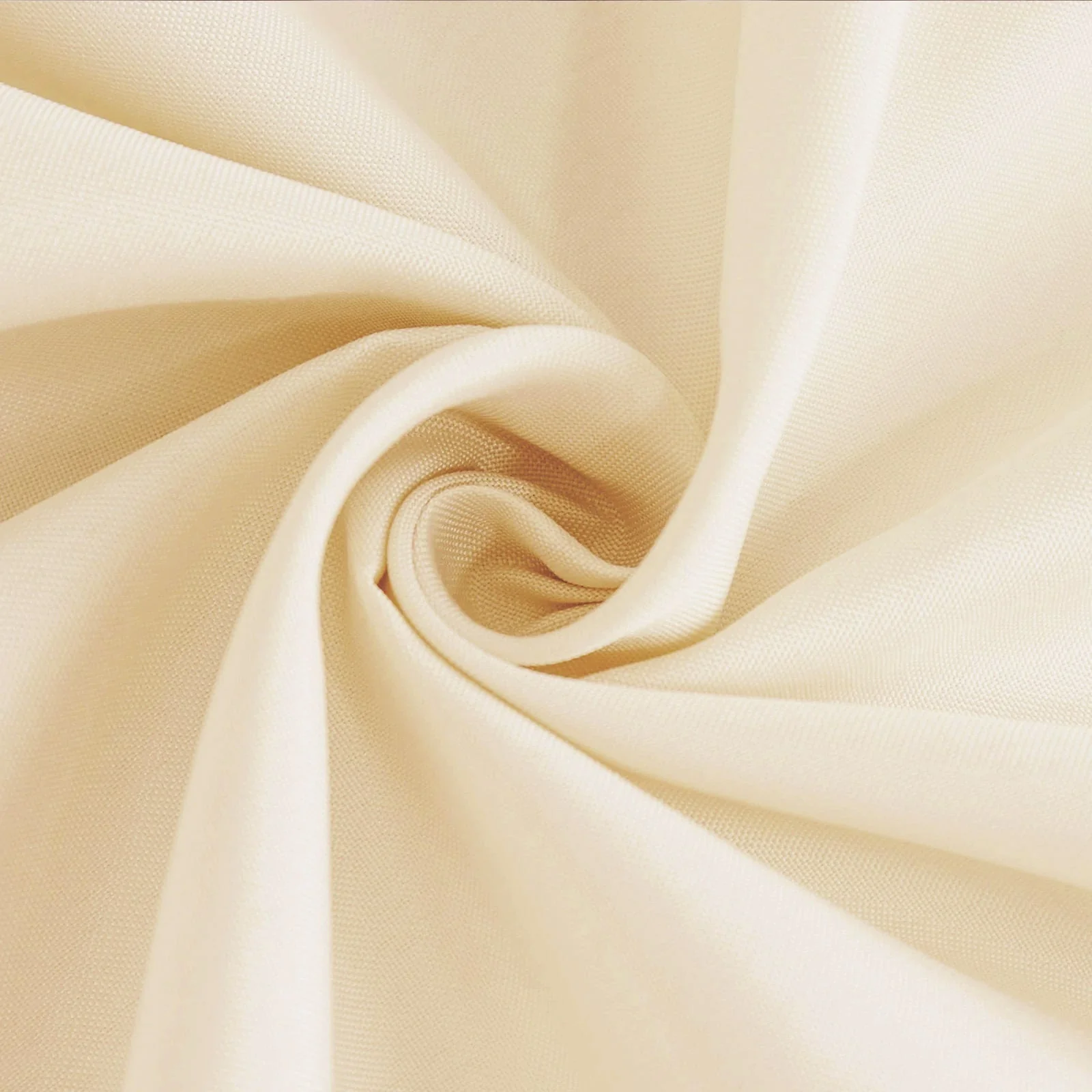 Polyester Rectangle Tablecloth 54"x96" Beige - Linen Texture Table Cover - Image 8