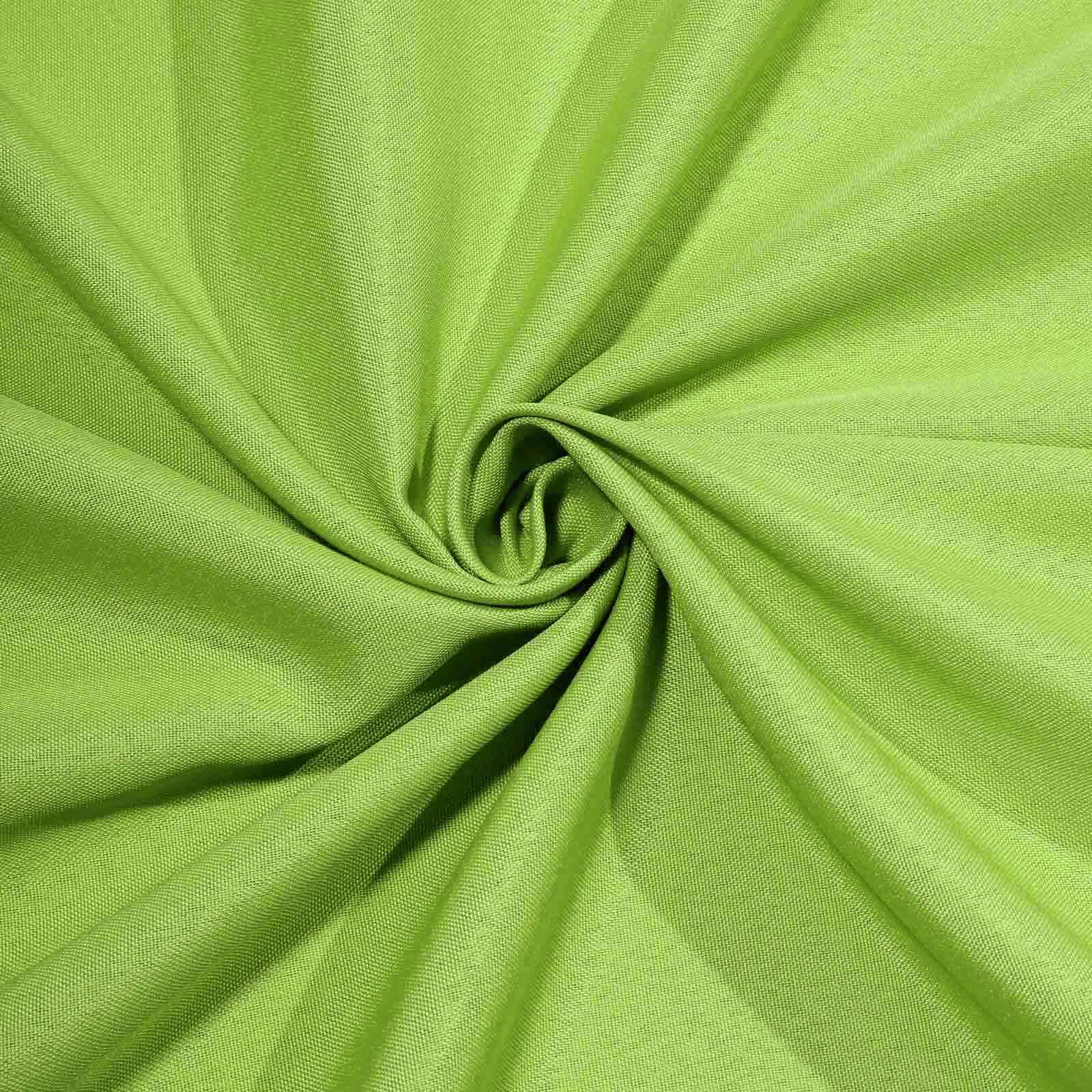 Polyester Rectangle Tablecloth 60"x102" Apple Green - Wrinkle-Resistant Finish - Image 8