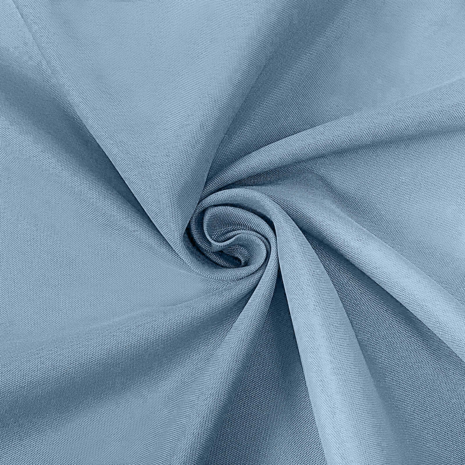 Polyester Rectangle Tablecloth 60"x102" Dusty Blue - Wrinkle-Resistant Finish - Image 7