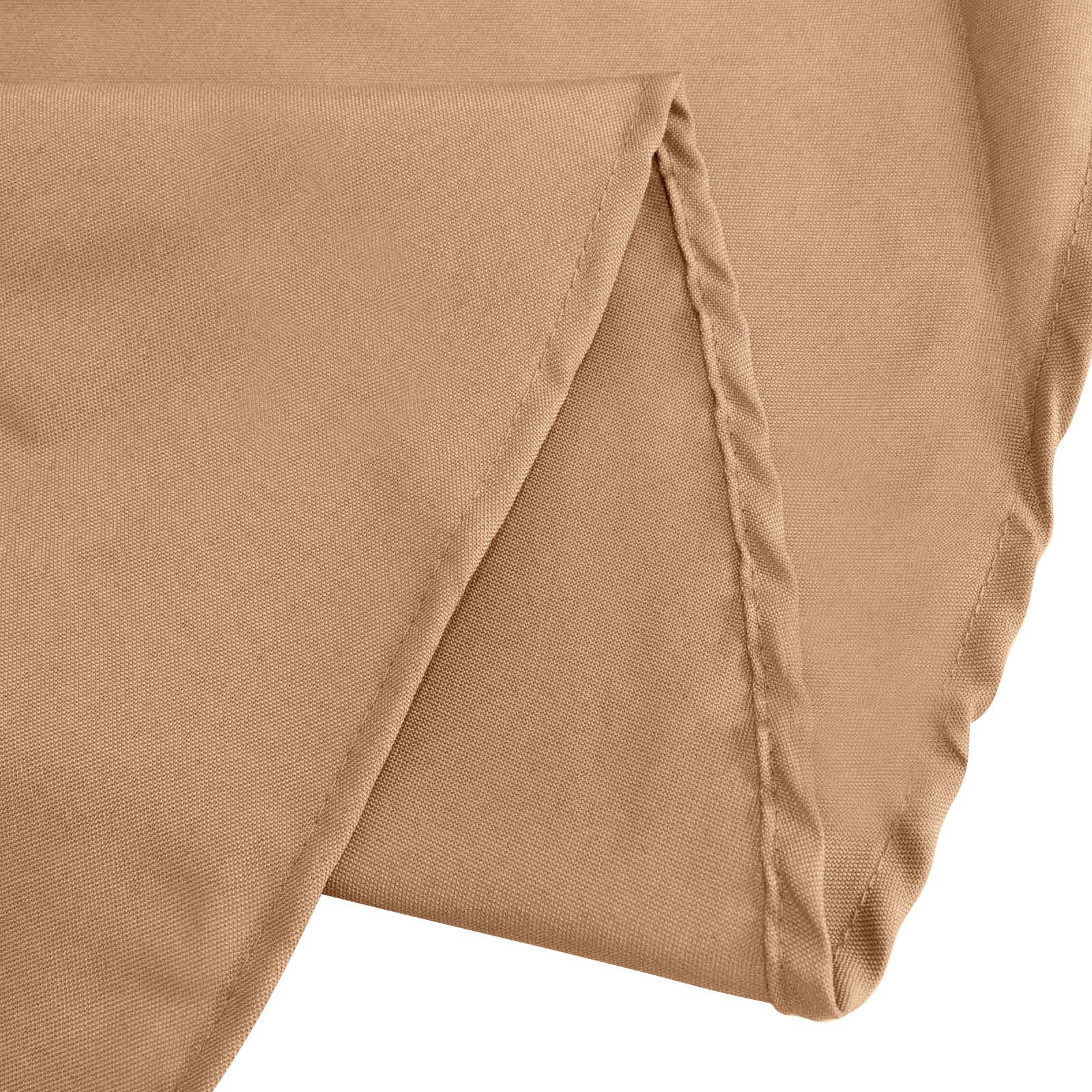 Polyester Rectangle Tablecloth 60"x102" Nude - Wrinkle-Resistant Finish - Image 7