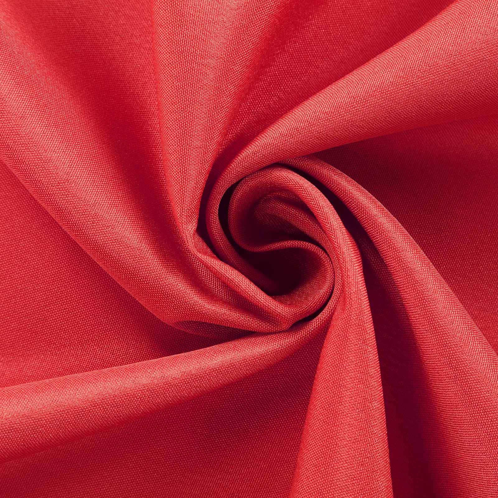 Polyester Rectangle Tablecloth 60"x102" Red - Wrinkle-Resistant Finish - Image 6