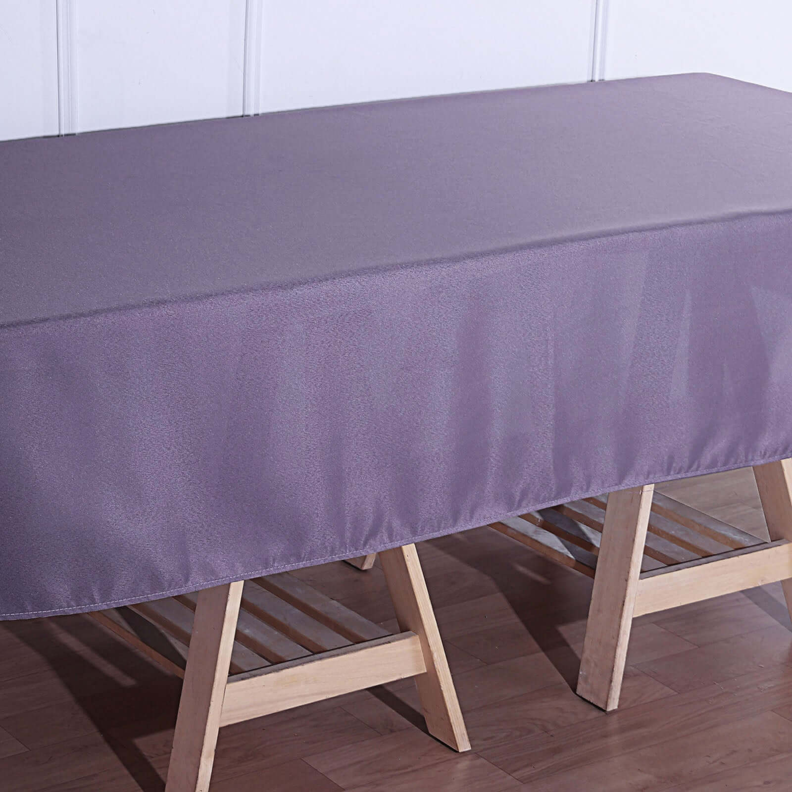 Polyester Rectangle Tablecloth 60"x102" Violet Amethyst - Wrinkle-Resistant Finish - Image 7