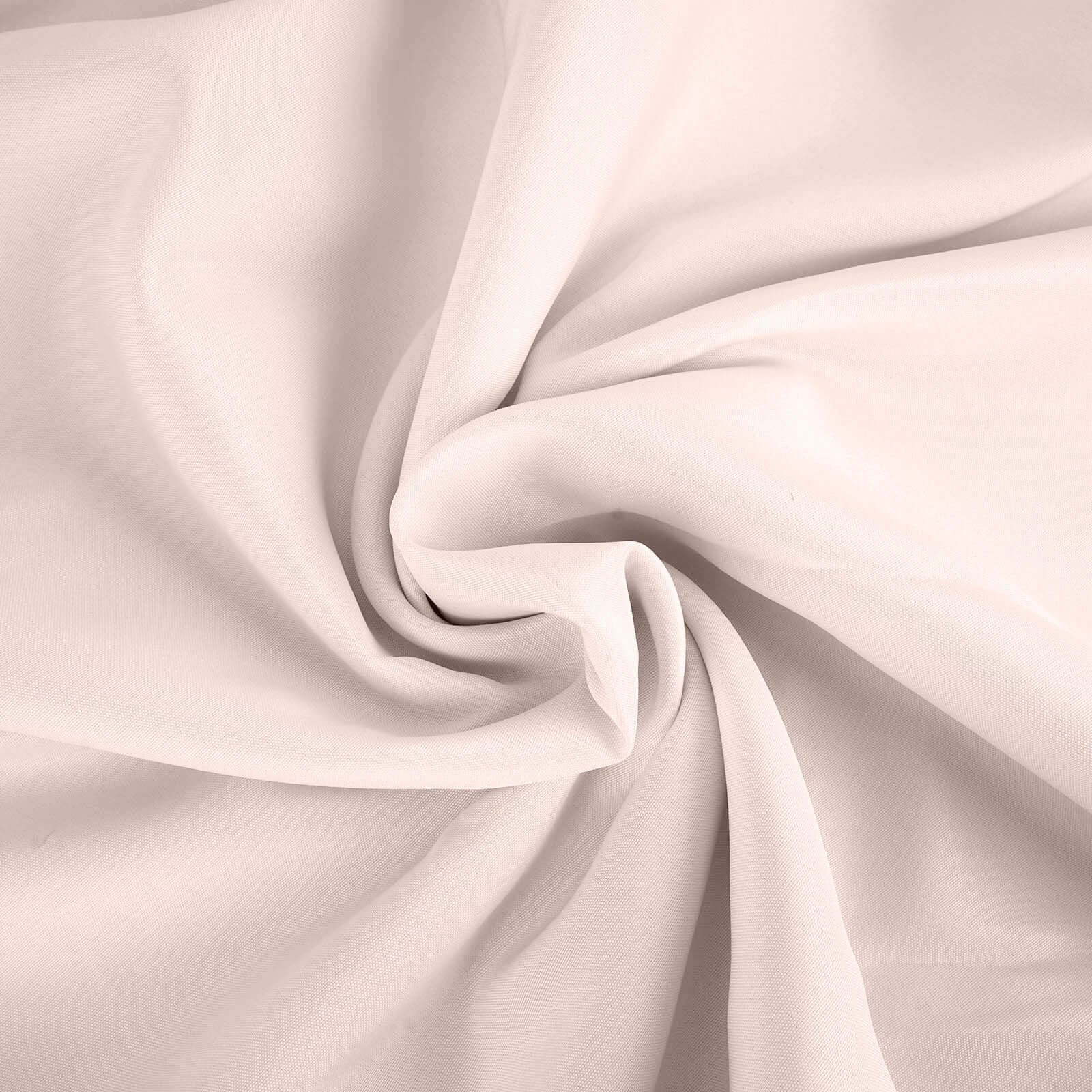Polyester Rectangle Tablecloth 60"x126" Blush - Durable & Wrinkle-Resistant Table Cover - Image 8