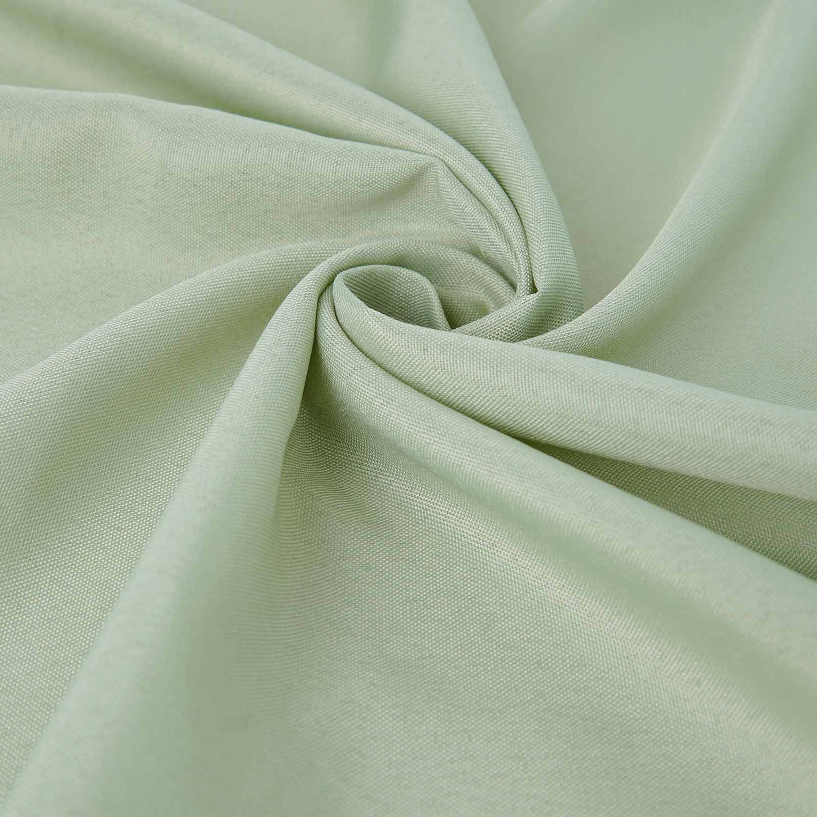 Polyester Rectangle Tablecloth 60"x126" Sage Green - Durable & Wrinkle-Resistant Table Cover - Image 8