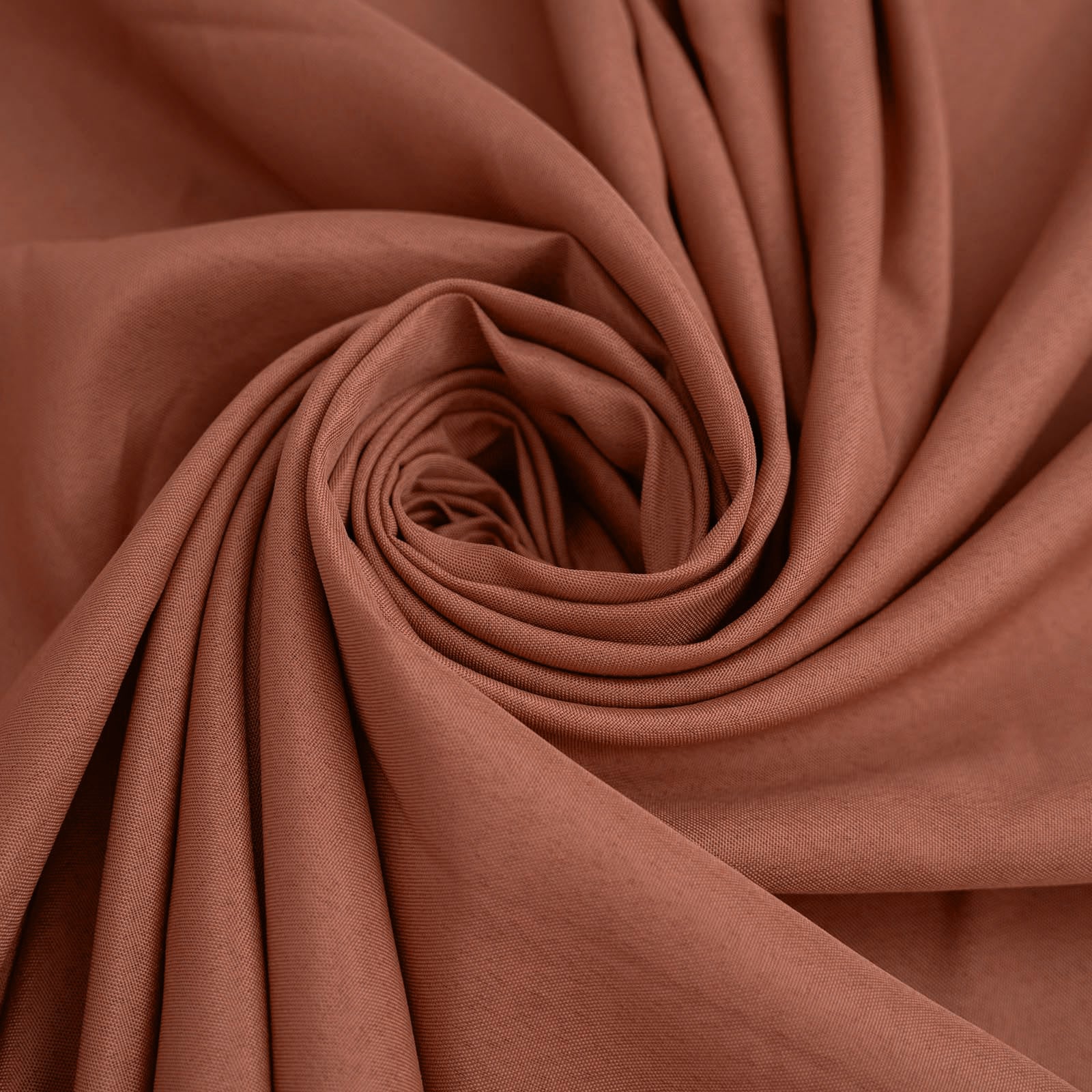 Polyester Rectangle Tablecloth 60"x126" Terracotta (Rust) - Durable & Wrinkle-Resistant Table Cover - Image 7