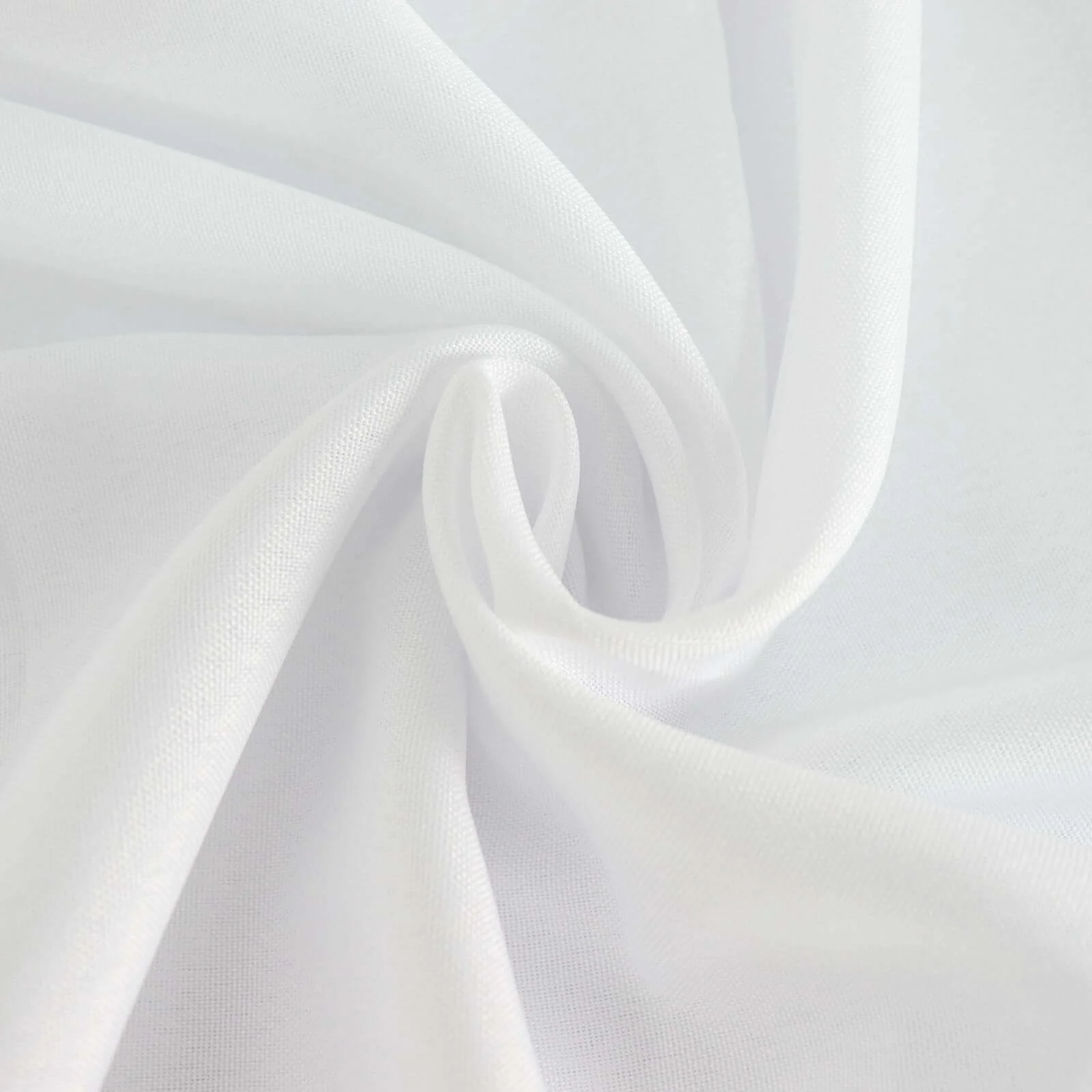 Polyester Rectangle Tablecloth 60"x126" White - Durable and Wrinkle-Resistant Table Cover for Weddings & Events - Image 8