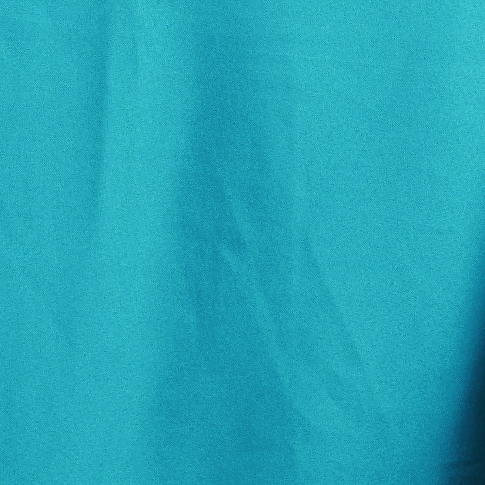 Polyester Rectangle Tablecloth 90"x132" Turquoise with Seamless Finish - Image 7