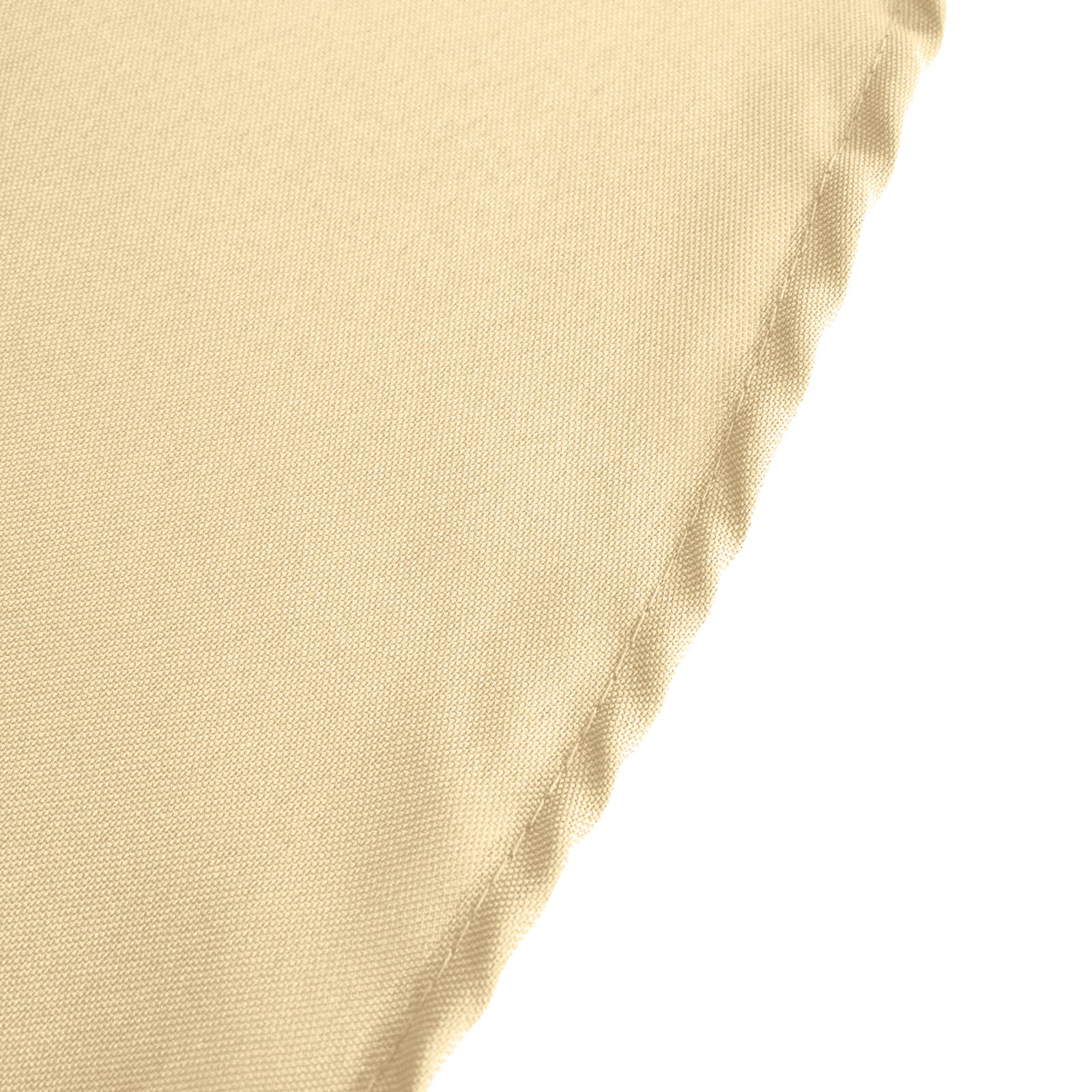 Polyester Rectangle Tablecloth 90"x156" Beige with Seamless Finish - Image 7