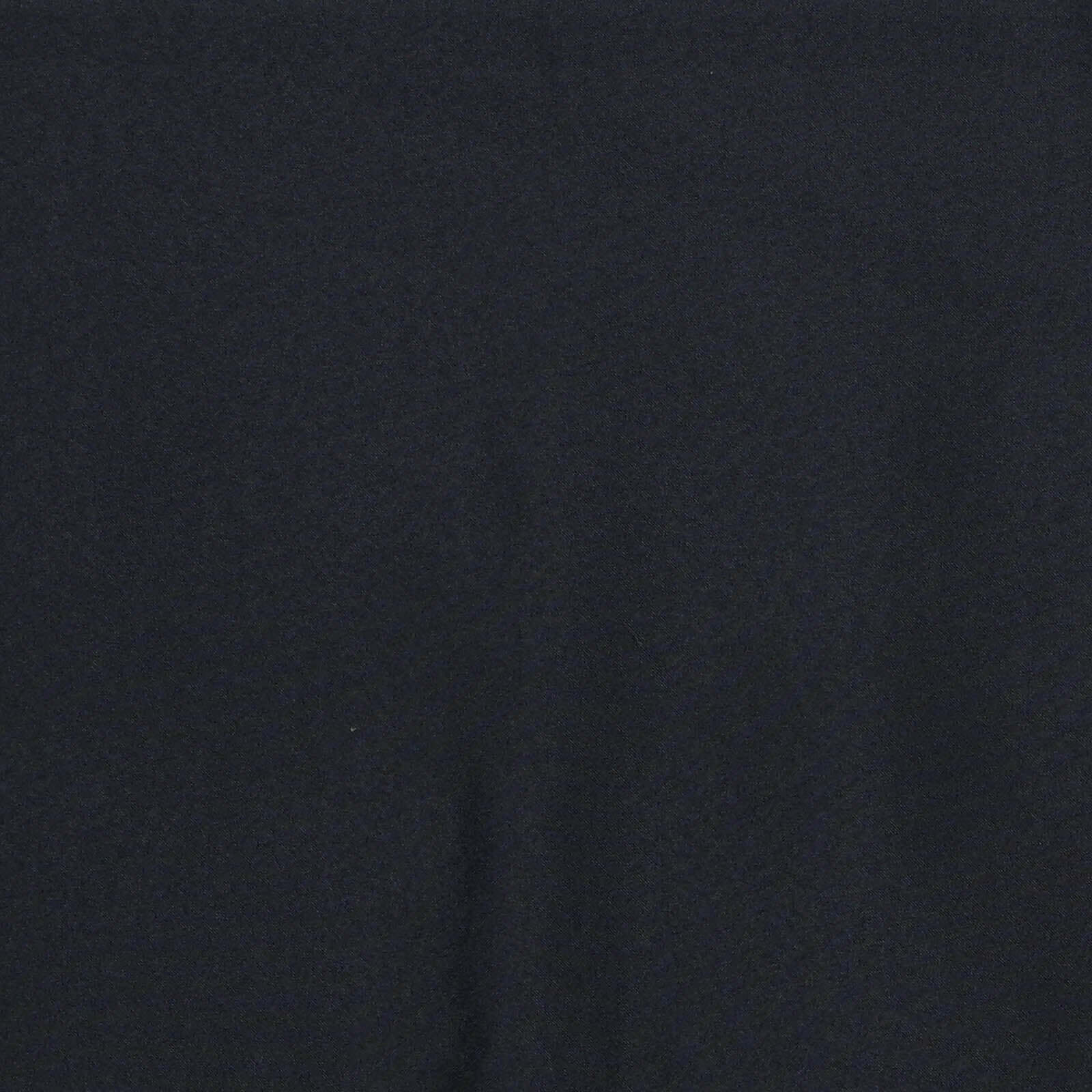 Polyester Rectangle Tablecloth 90"x156" Black with Seamless Finish - Image 2