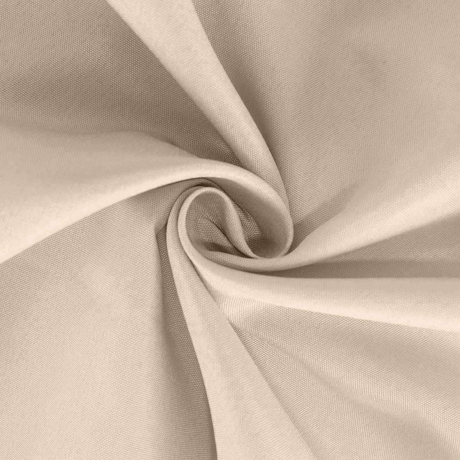 Polyester Rectangle Tablecloth 90"x156" Nude with Seamless Finish - Image 8