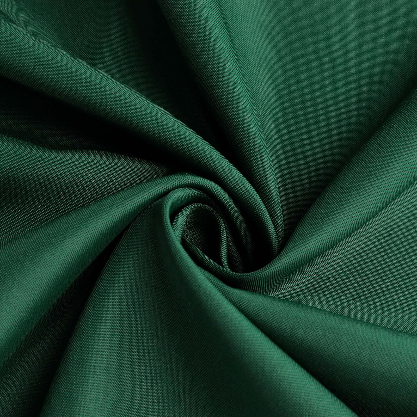 Polyester Round Tablecloth 120" Hunter Emerald Green - Durable & Seamless Table Cover - Image 8