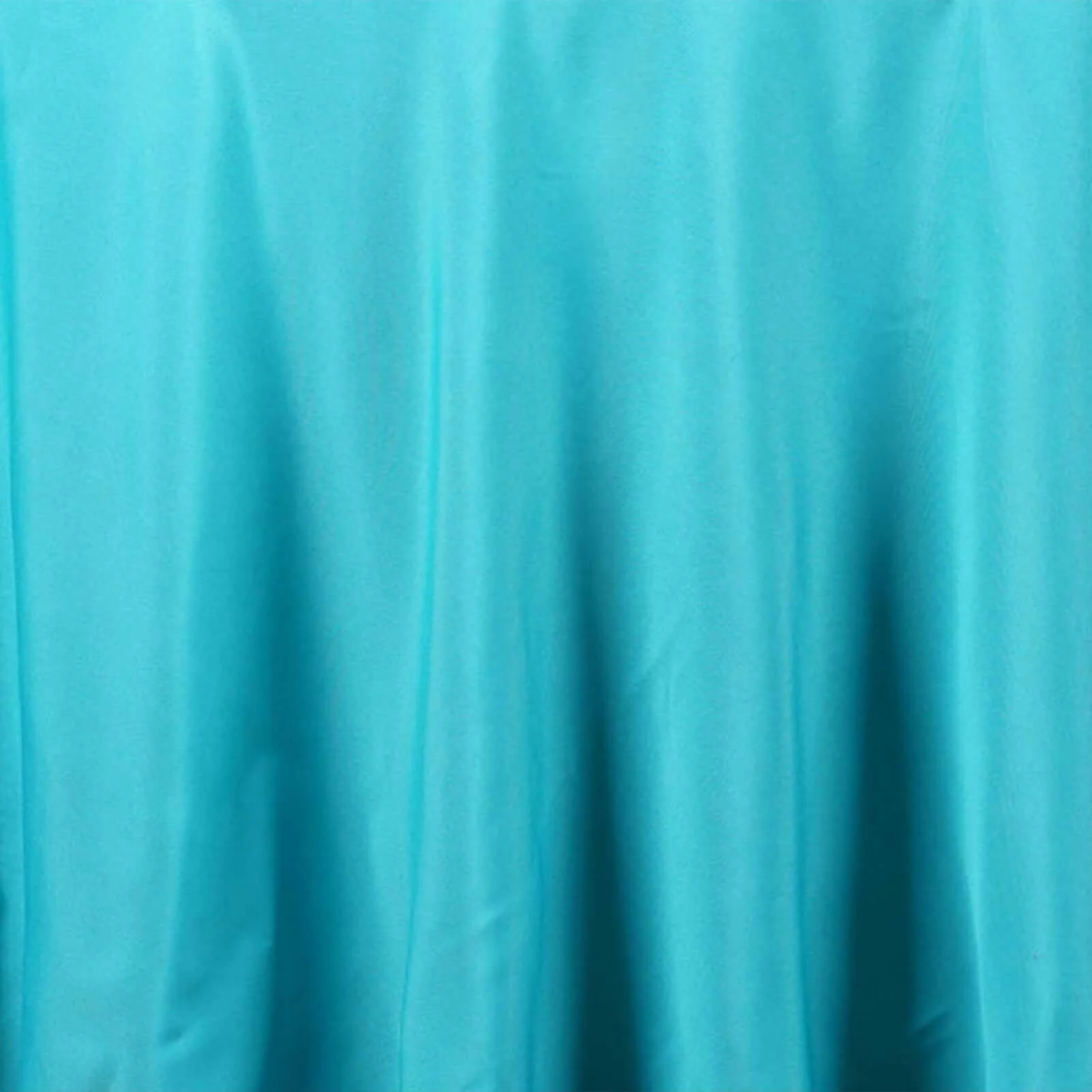 Polyester Round Tablecloth 120" Turquoise - Durable & Seamless Table Cover - Image 7