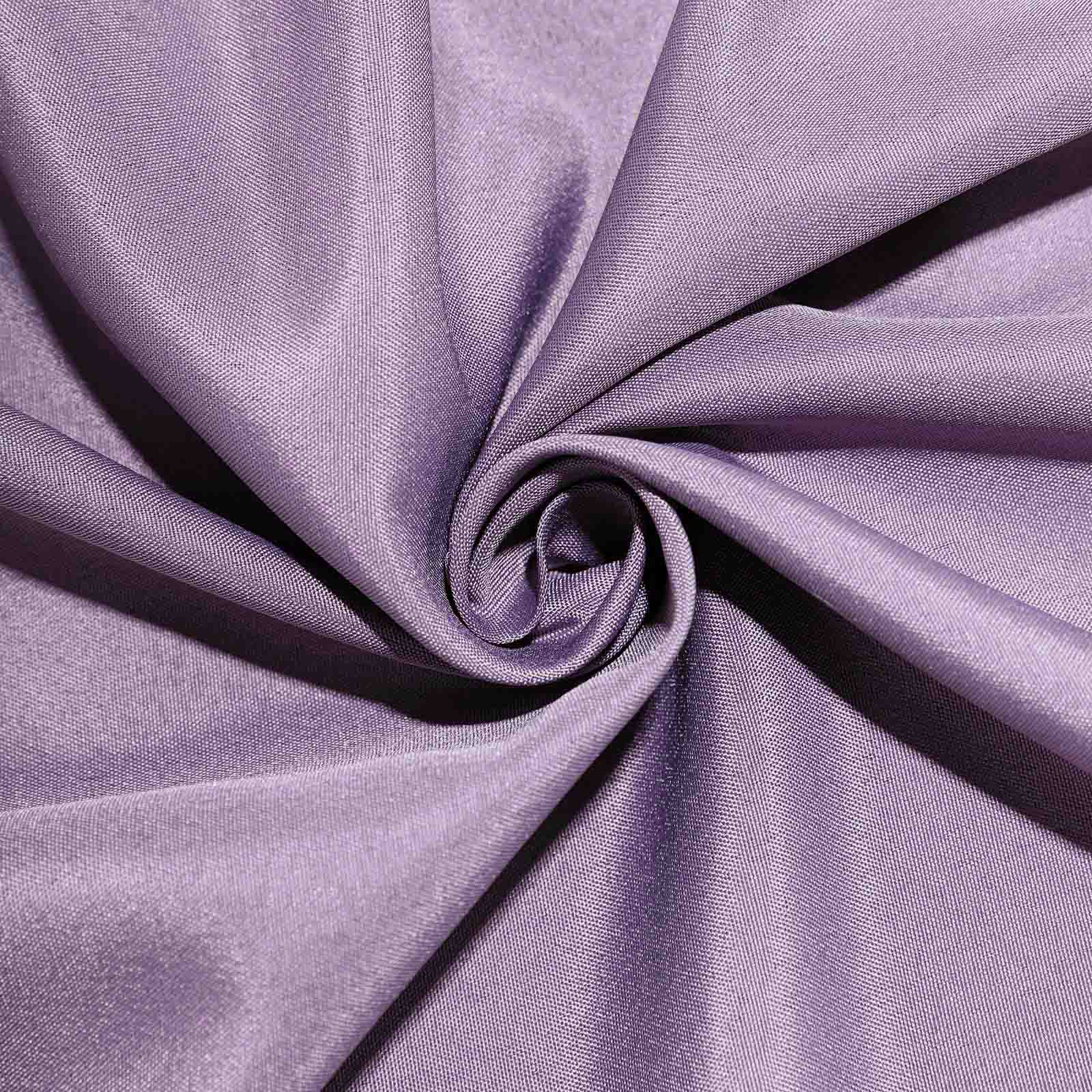 Polyester Round Tablecloth 120" Violet Amethyst - Durable & Seamless Table Cover - Image 8