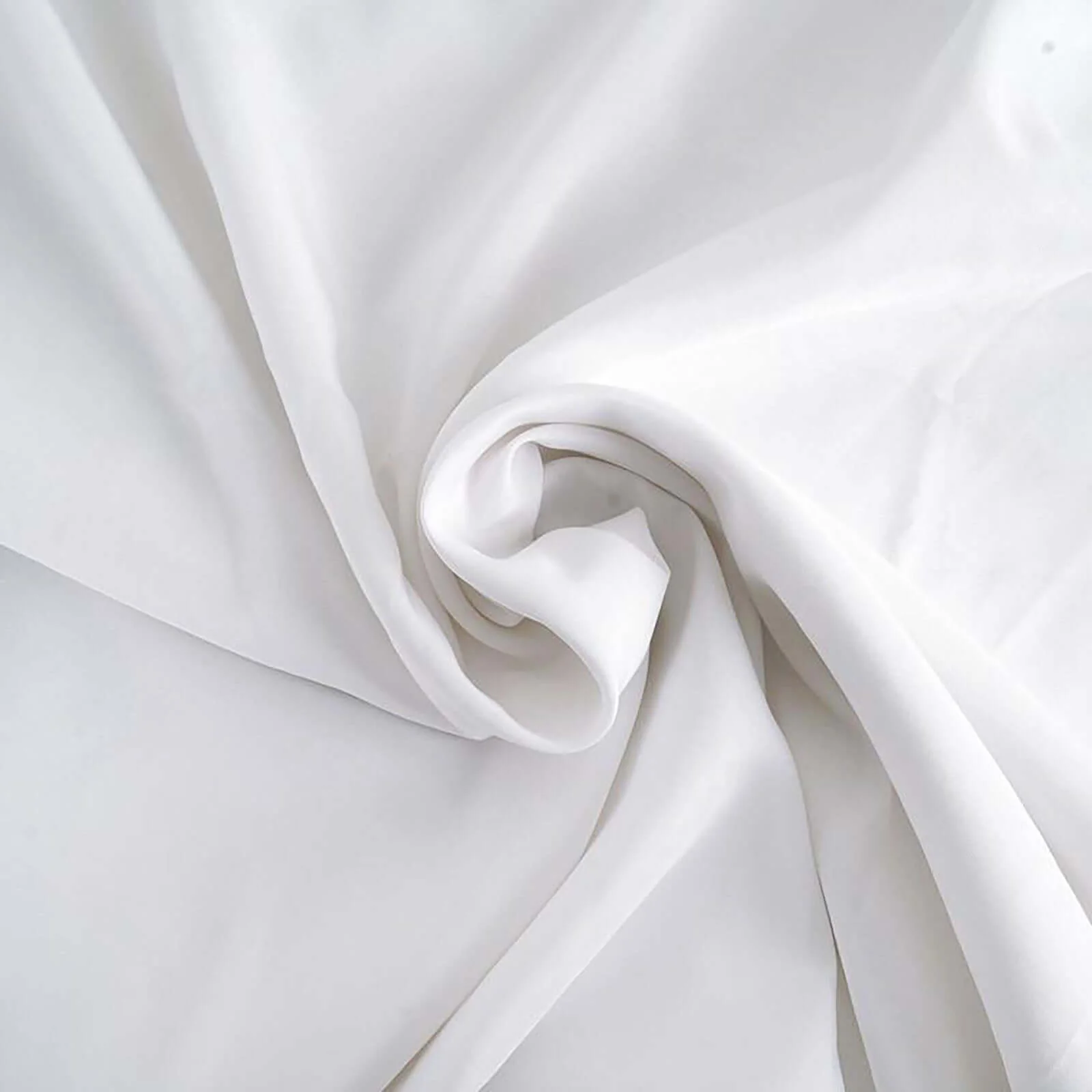 Polyester Round Tablecloth 70" White with Linen Texture - Sophisticated Decor for Everyday Use - Image 8