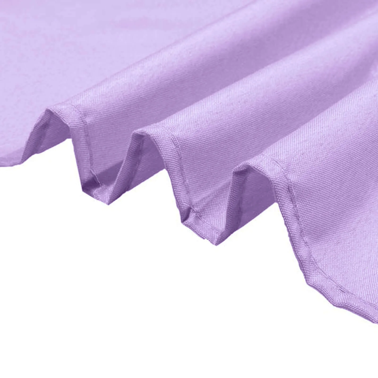Polyester Square Table Overlay 54"x54" Lavender Lilac - Wrinkle-Resistant Table Topper - Image 8