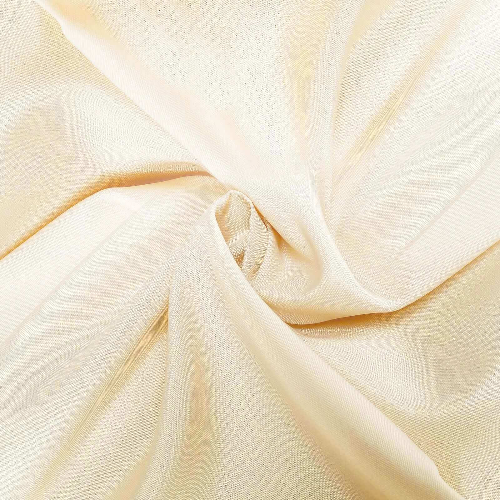 Polyester Square Table Overlay 70"x70" Beige - Wrinkle-Resistant Table Topper - Image 8