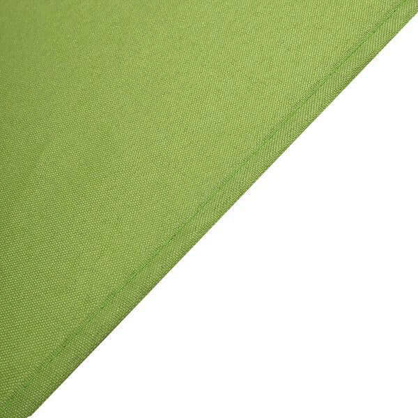 Polyester Square Table Overlay 90"x90" Apple Green - Wrinkle-Resistant & Durable Table Topper - Image 8