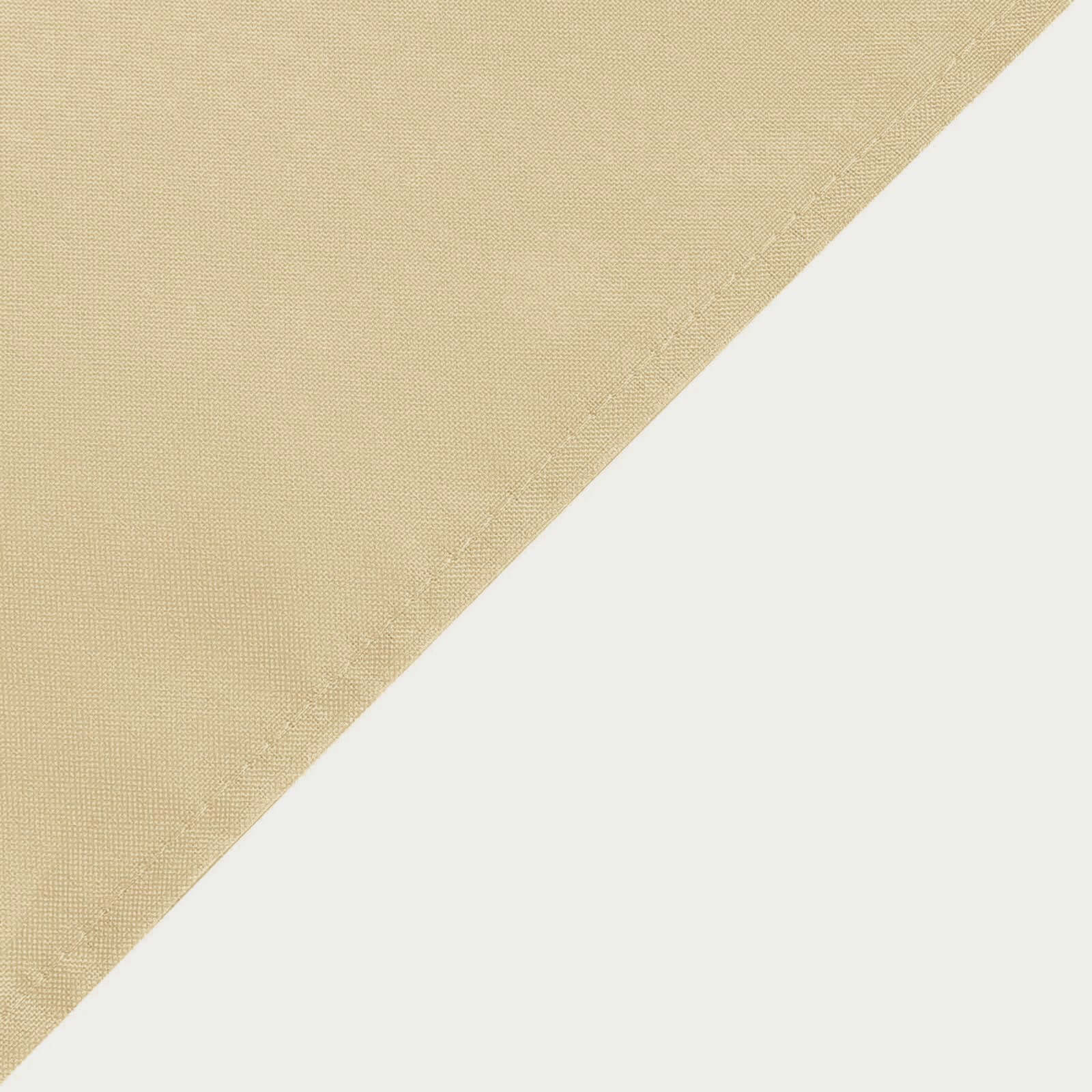 Polyester Square Table Overlay 90"x90" Champagne - Wrinkle-Resistant & Durable Table Topper - Image 3