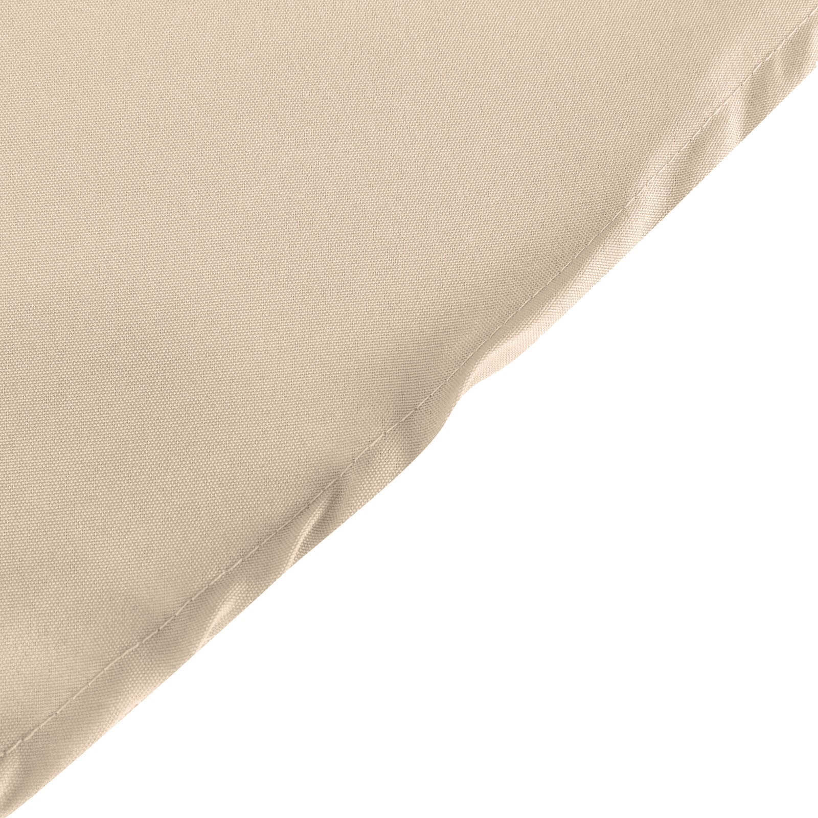 Polyester Square Table Overlay 90"x90" Nude - Wrinkle-Resistant & Durable Table Topper - Image 10