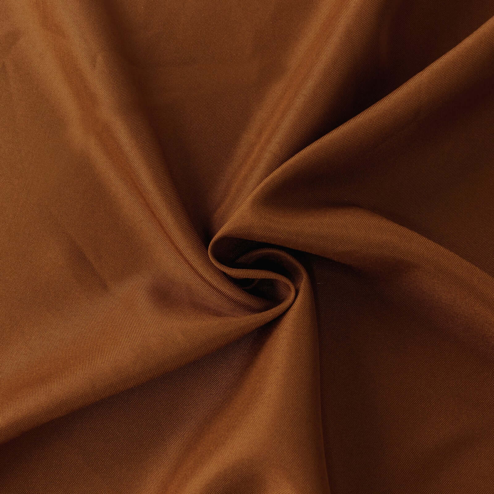 Polyester Square Tablecloth 70"x70" Cinnamon Brown - Wrinkle-Resistant Table Cover - Image 8
