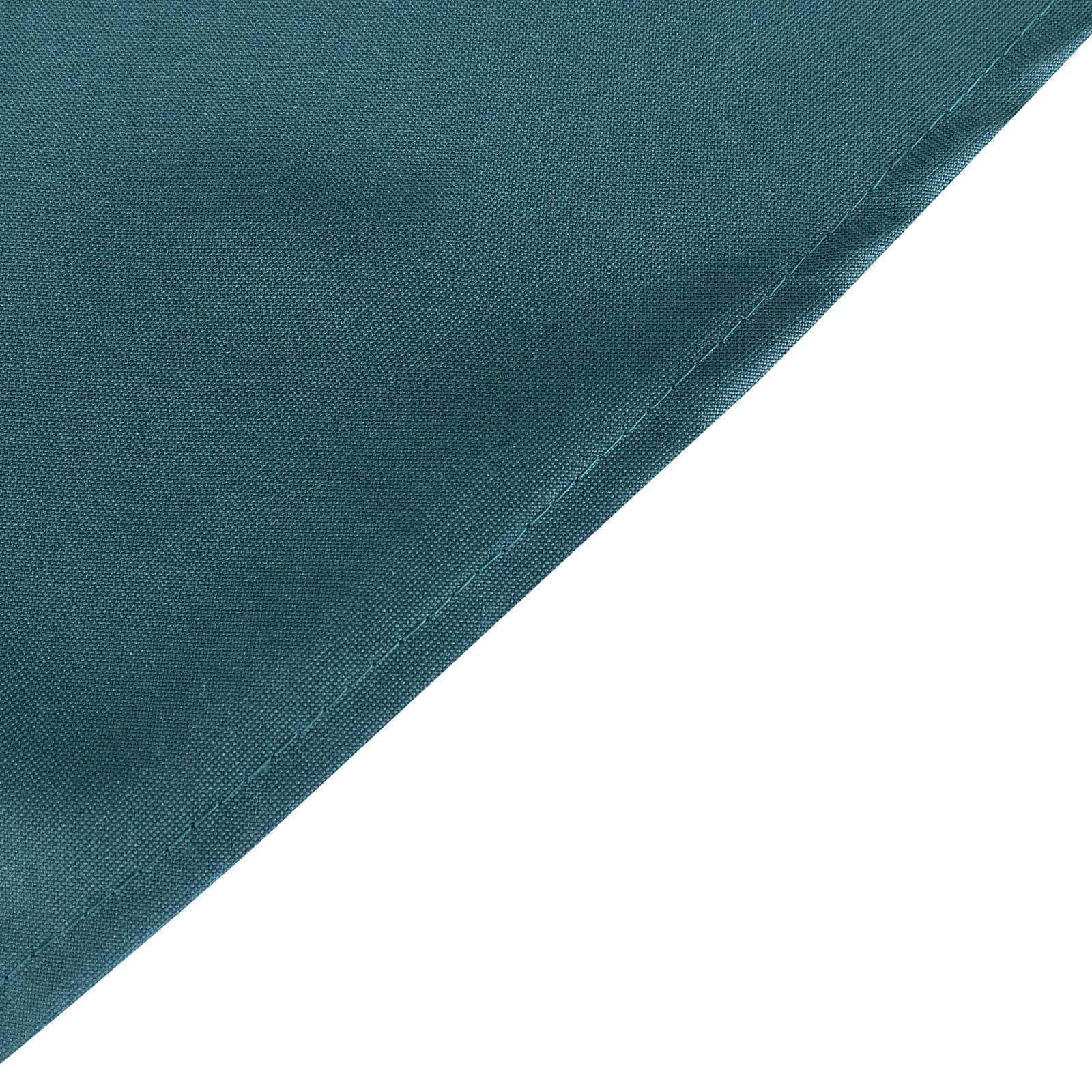 Polyester Square Tablecloth 70"x70" Peacock Teal - Wrinkle-Resistant Table Cover - Image 10